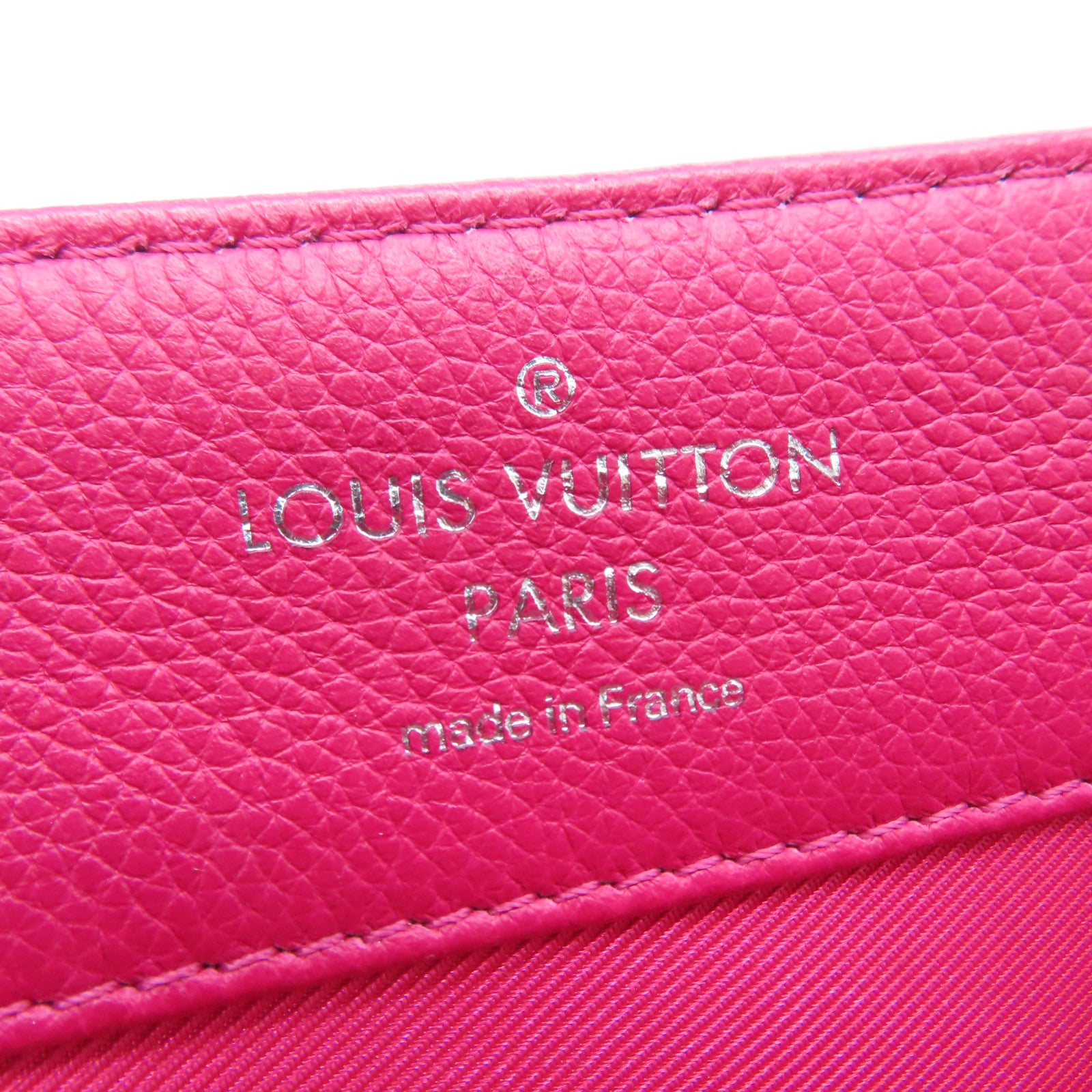 LOUIS VUITTON 【激減優惠】牛皮皮革Lockme銀扣手挽肩背兩用袋粉紅色
