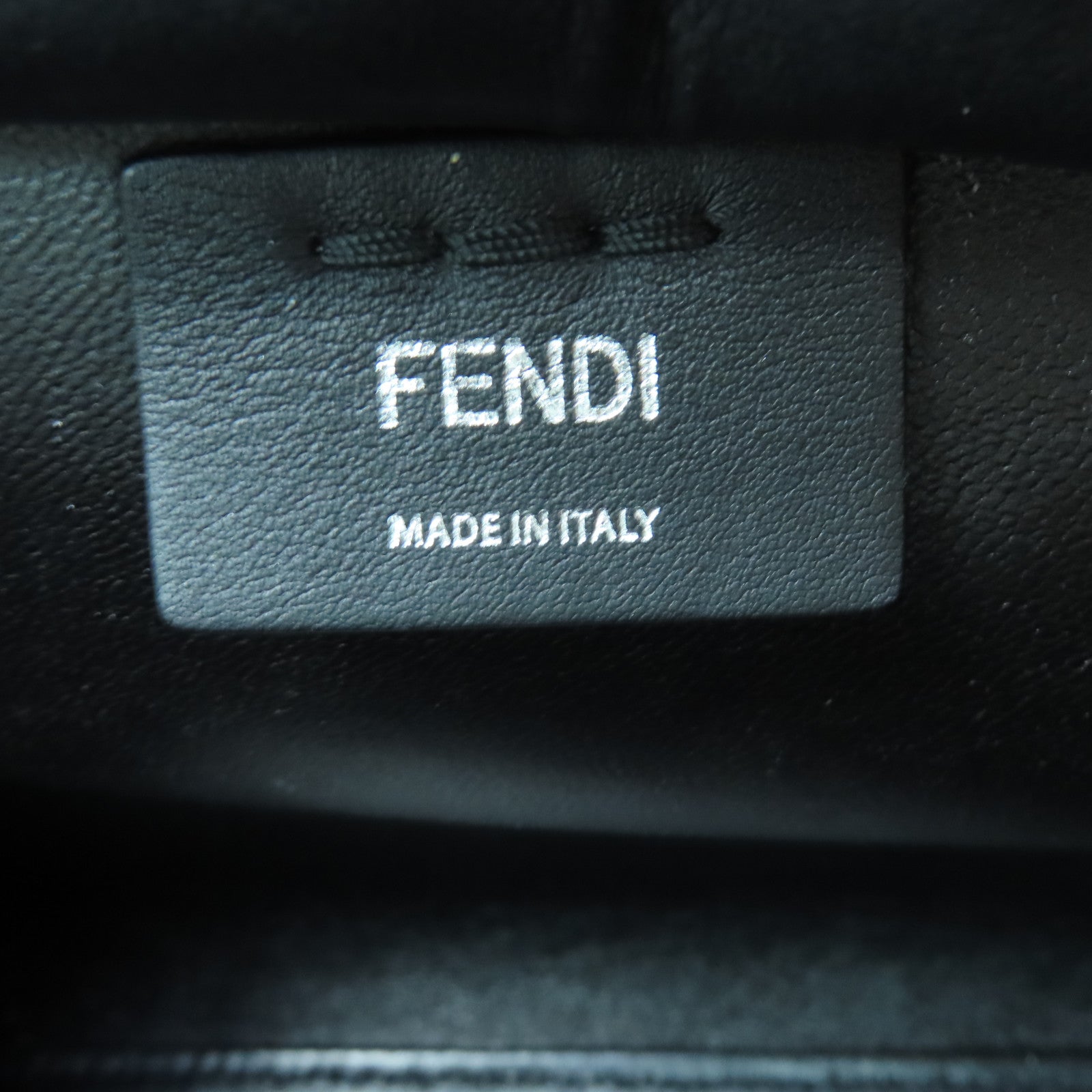 FENDI 【激減優惠】牛皮皮革Mini 3Jours銀扣手挽肩背兩用袋黑色