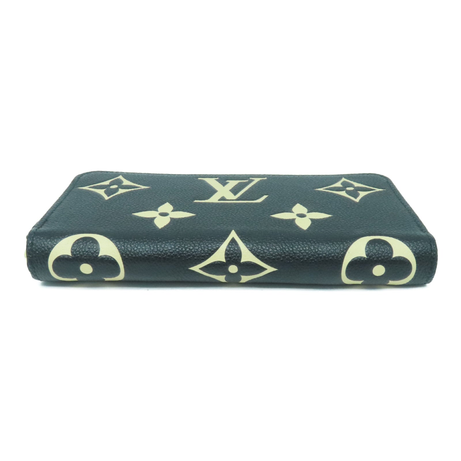 LOUIS VUITTON Monogram Empreinte Long Wallet金扣长钱包黑色