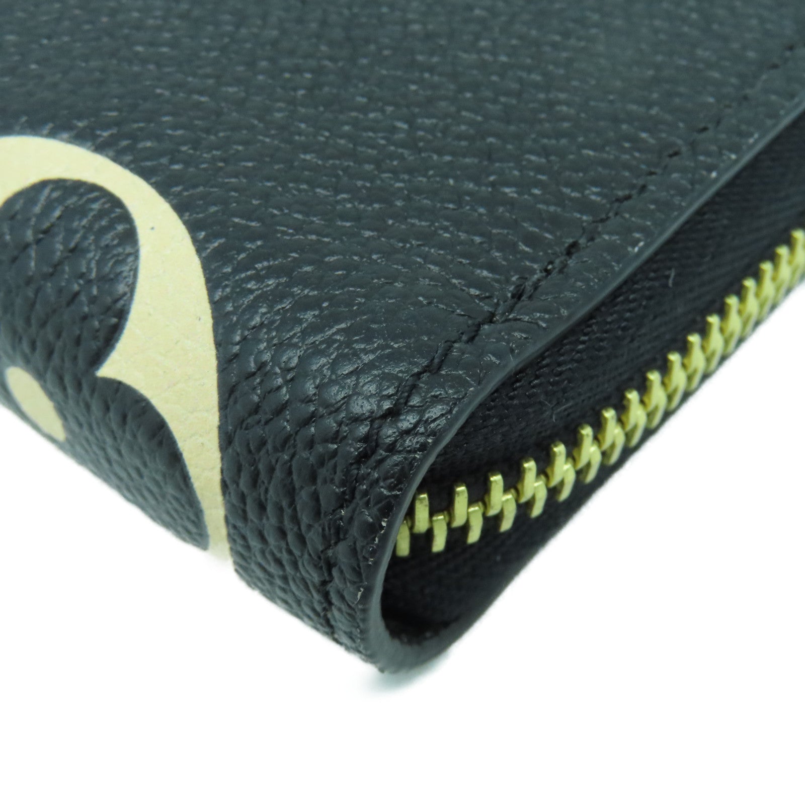 LOUIS VUITTON Monogram Empreinte Long Wallet金扣长钱包黑色