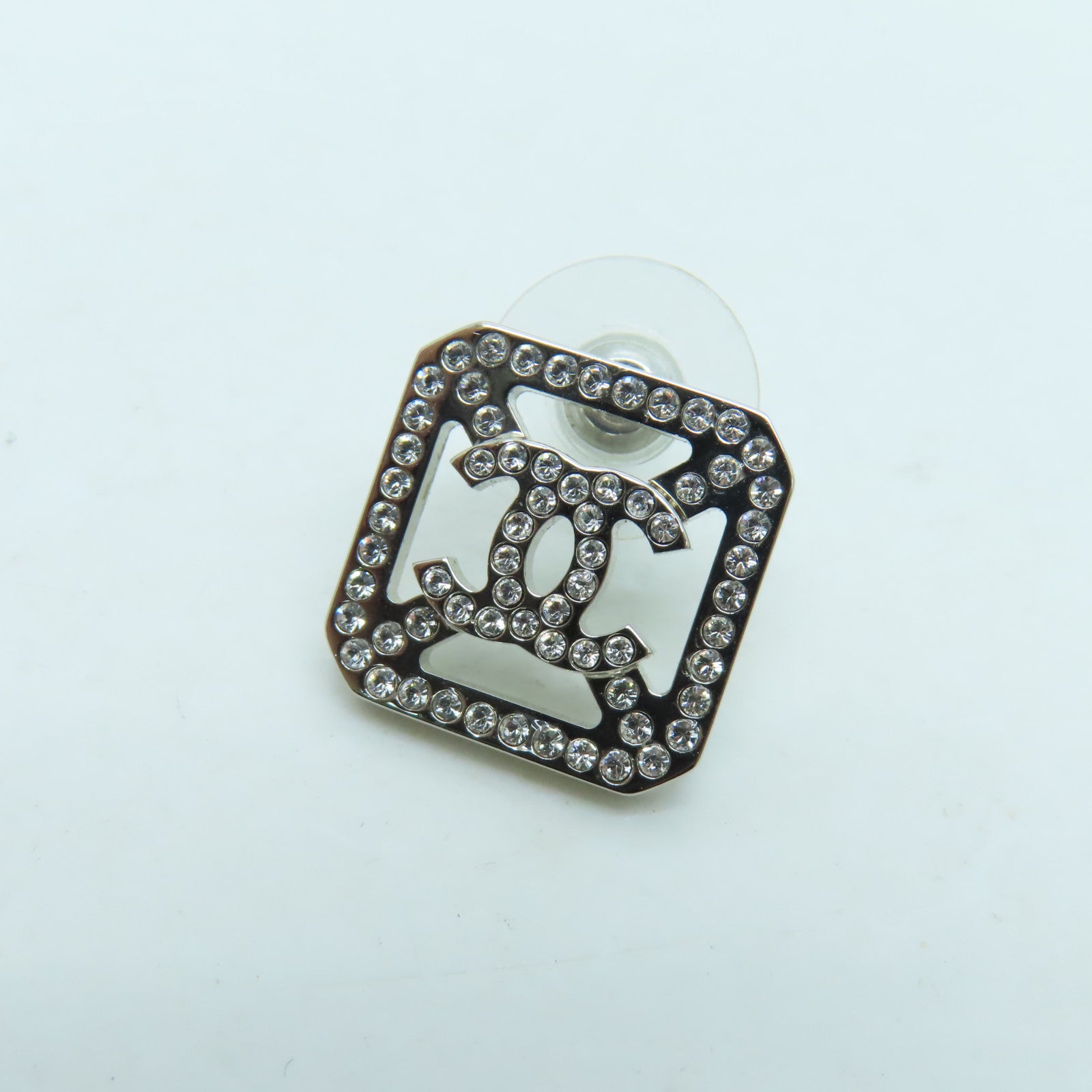 CHANEL 金属Earrings耳环银色