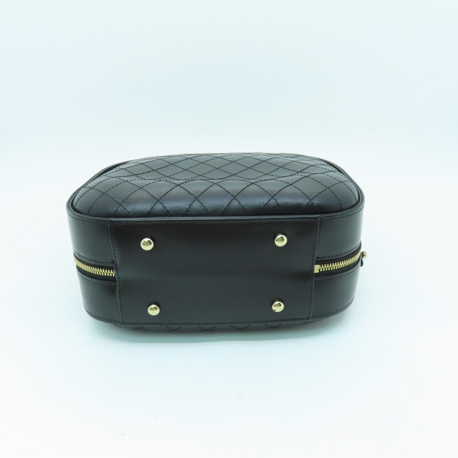 CHANEL 【激減優惠】菱格牛皮皮革Chain Shoulder Bag金扣鏈帶肩背袋黑色