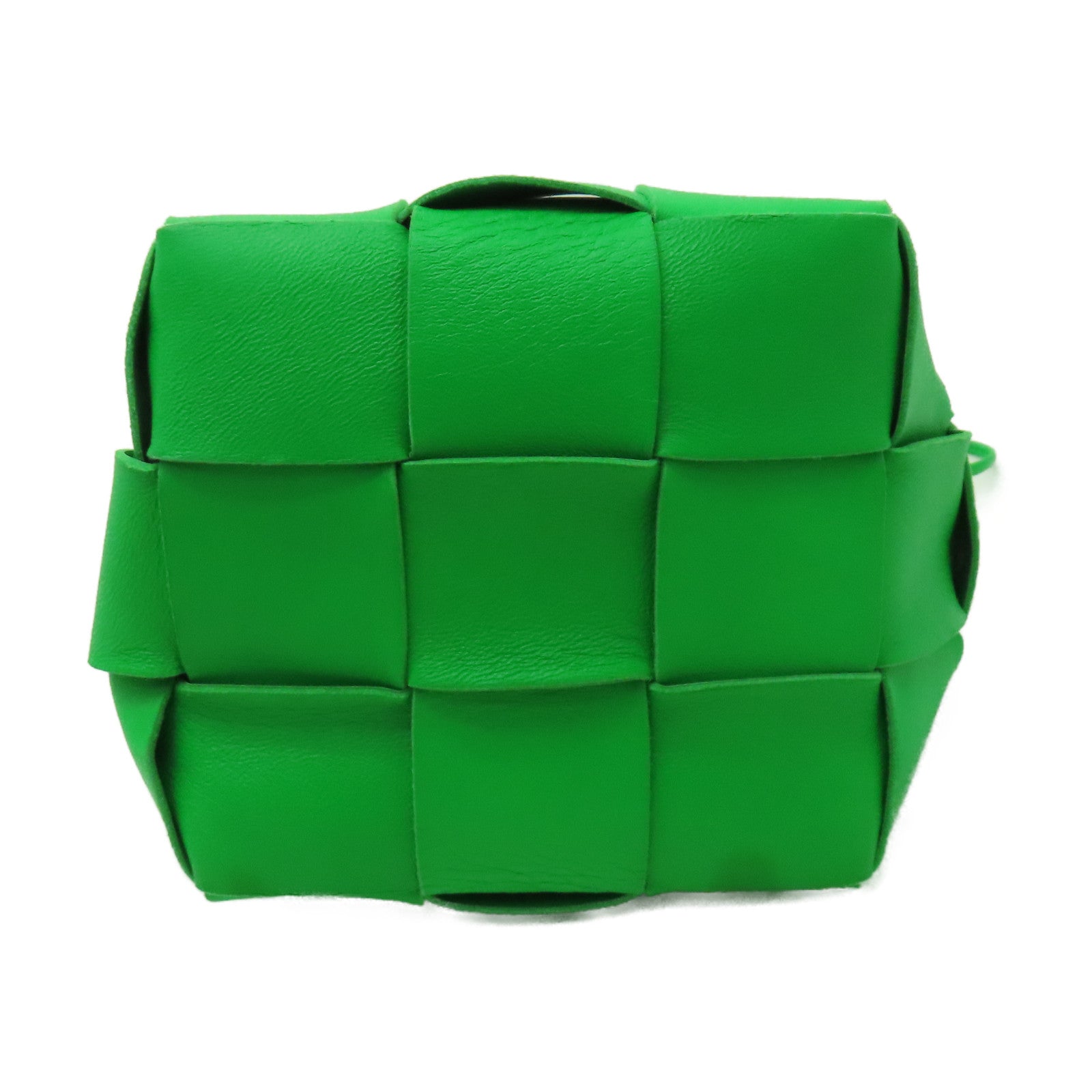 BOTTEGA VENETA 織紋皮革Shoulder Bag肩背袋綠色