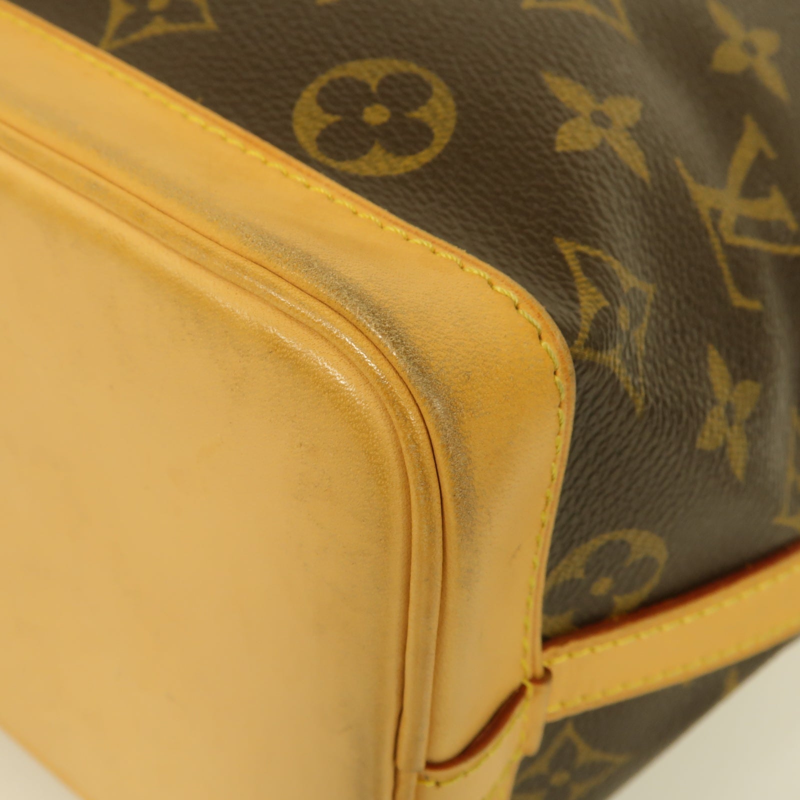 LOUIS VUITTON Monogram Mini Noe金扣手挽袋啡色