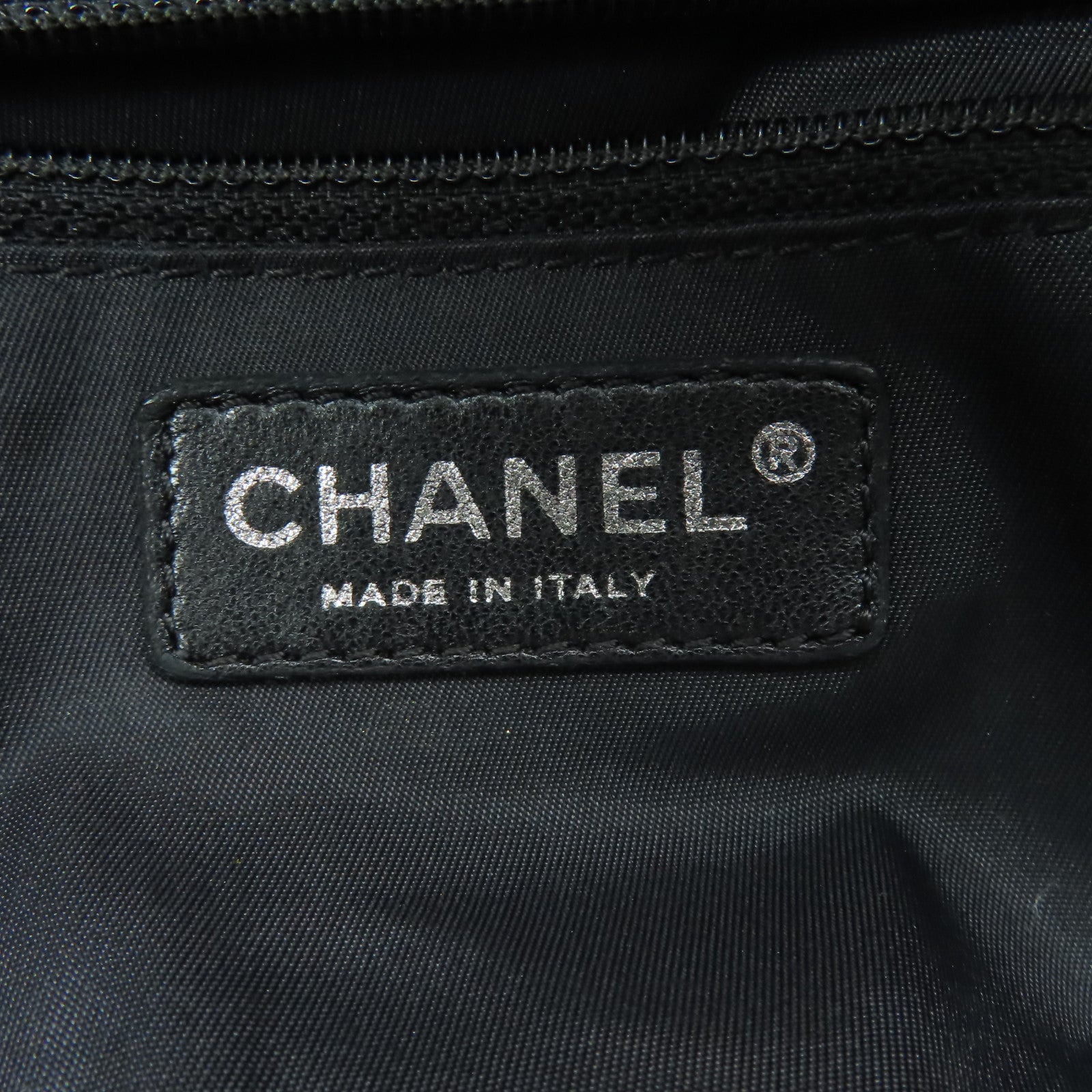 CHANEL 菱格牛皮皮革Handbag手挽袋黑色