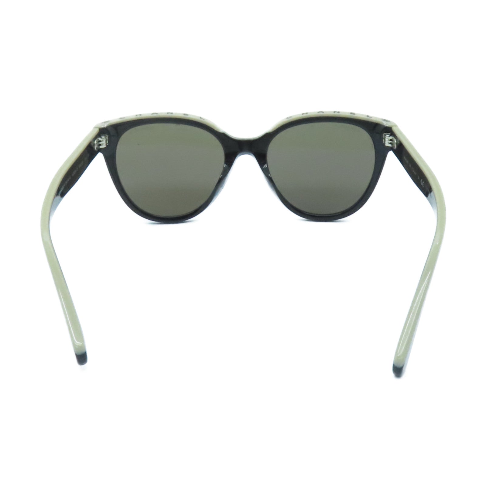 CHANEL PVC Sunglasses太陽眼鏡黑色/白色