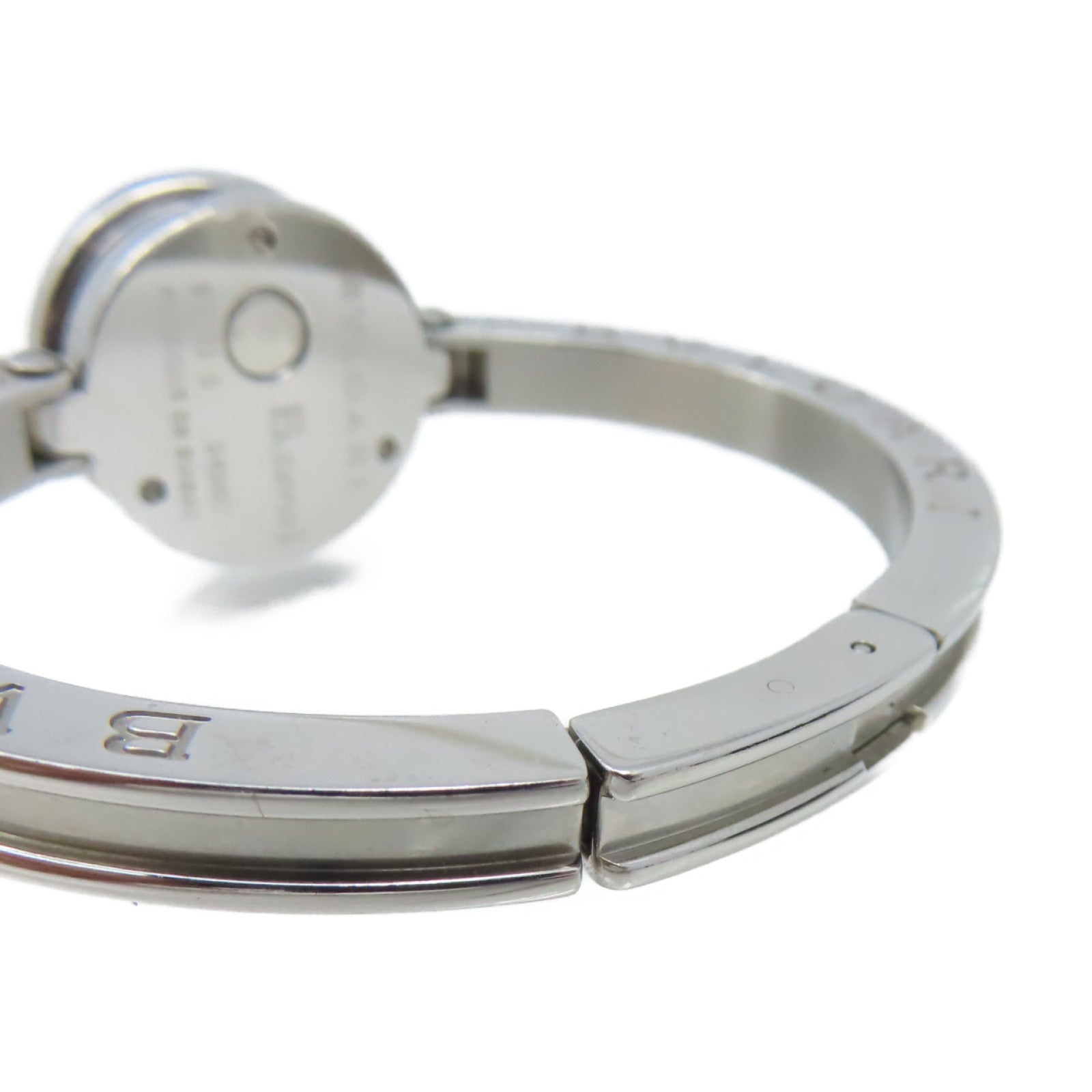 BVLGARI B.zero 1 Watch不鏽鋼石英機芯手錶淺藍色/銀色