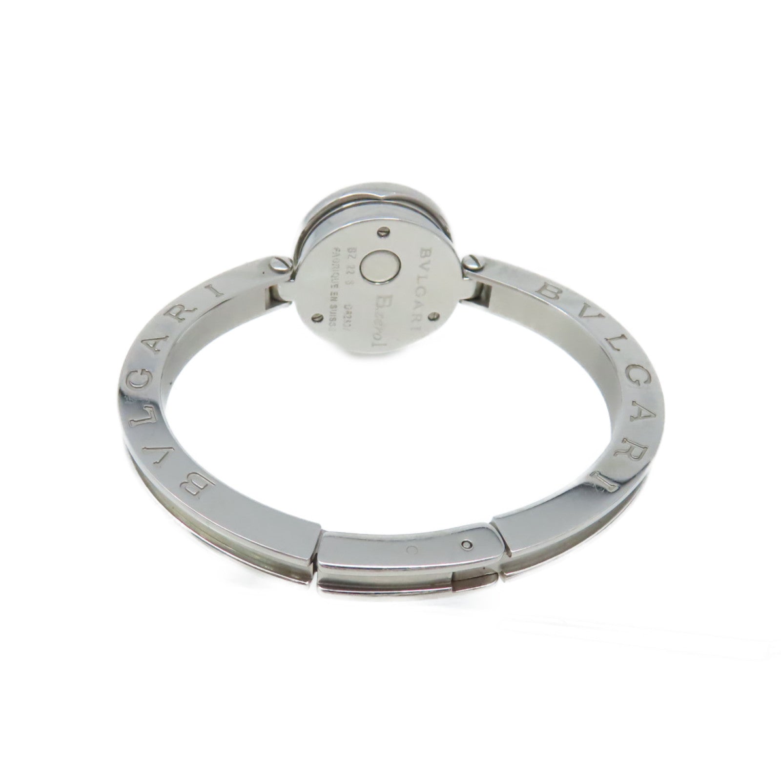 BVLGARI B.zero 1 Watch不鏽鋼石英機芯手錶淺藍色/銀色