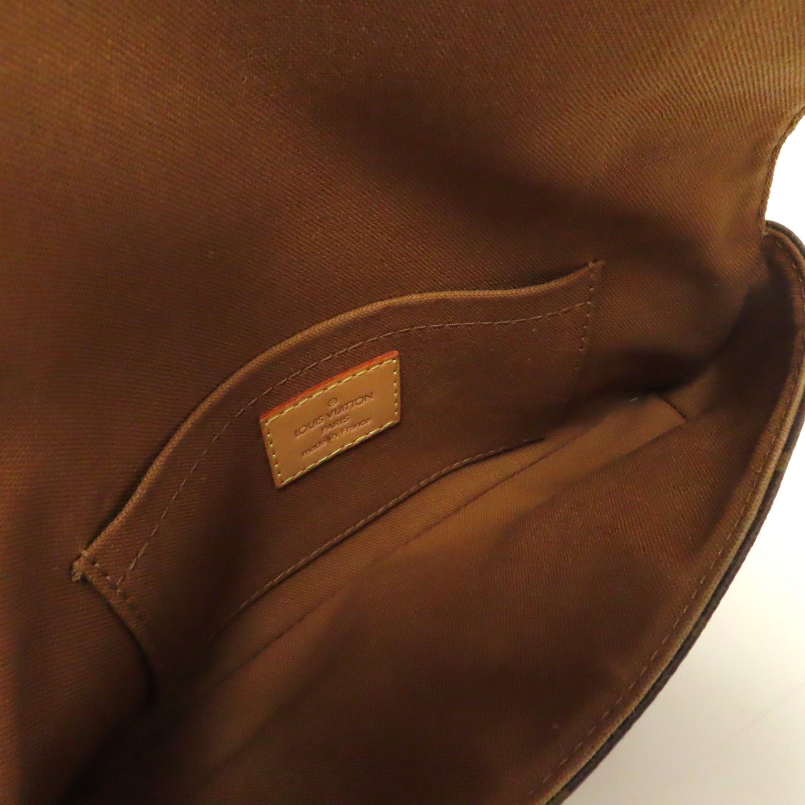 LOUIS VUITTON Monogram Pochette Marelle Bum金扣啡色