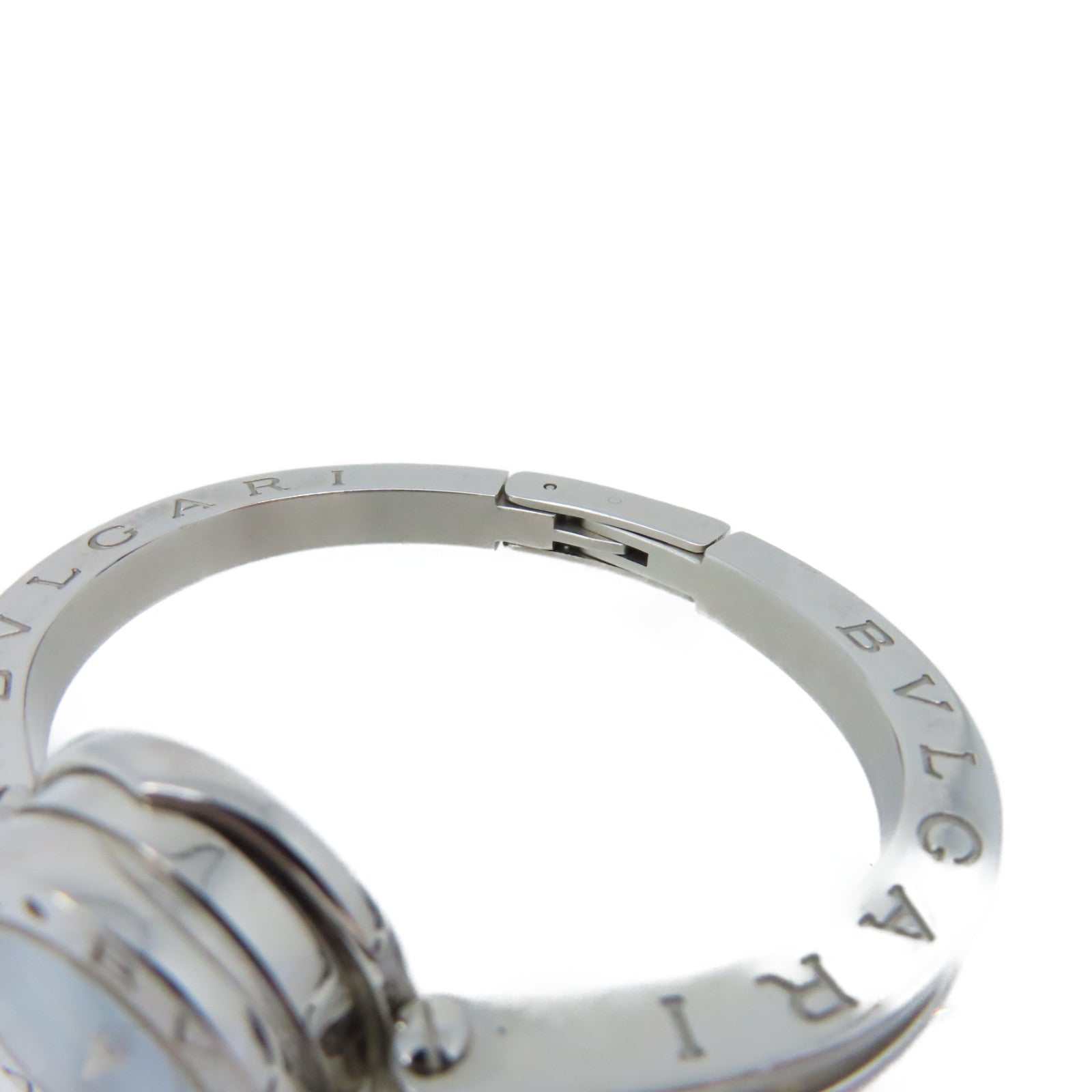 BVLGARI B.zero 1 Watch不鏽鋼石英機芯手錶淺藍色/銀色