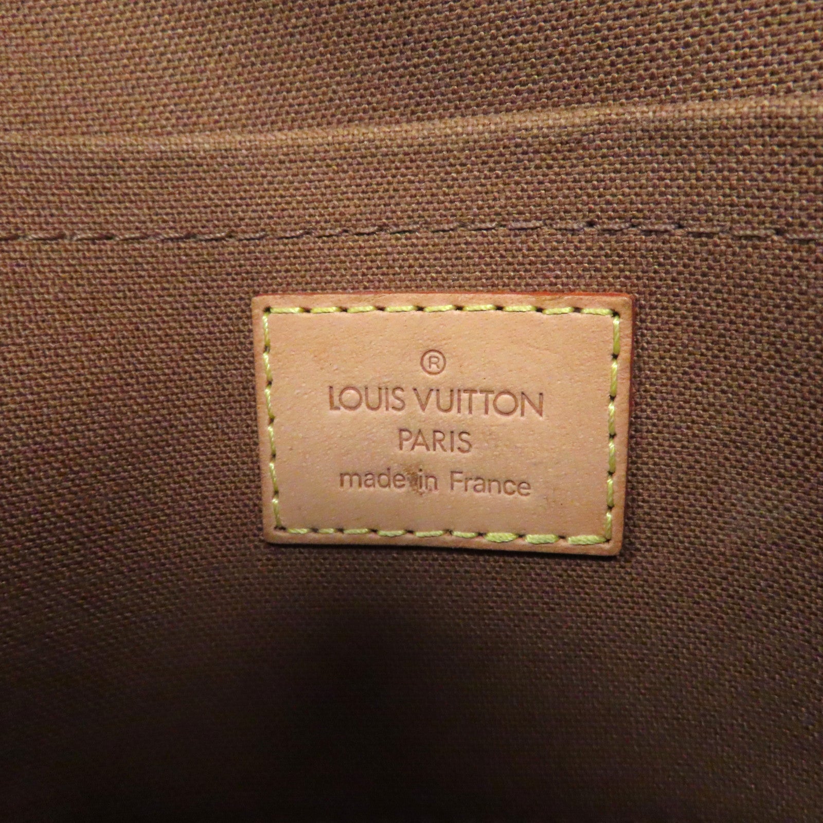 LOUIS VUITTON Monogram Pochette Marelle Bum金扣啡色