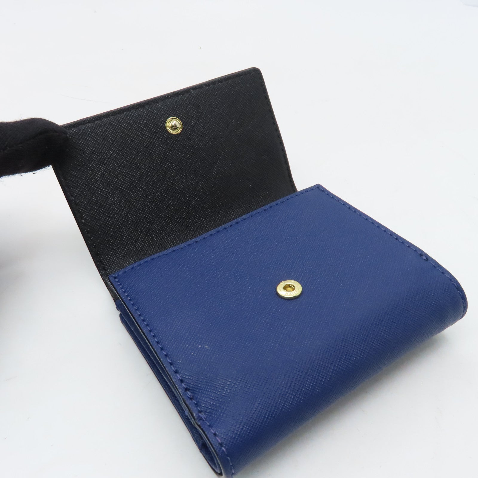 Kate Spade Wallet金扣錢包黑色藍色