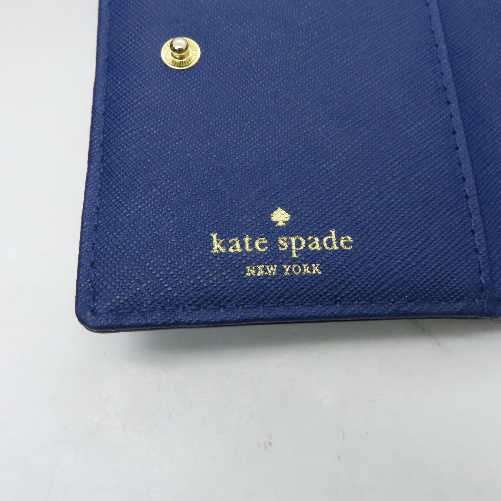 Kate Spade Wallet金扣錢包黑色藍色