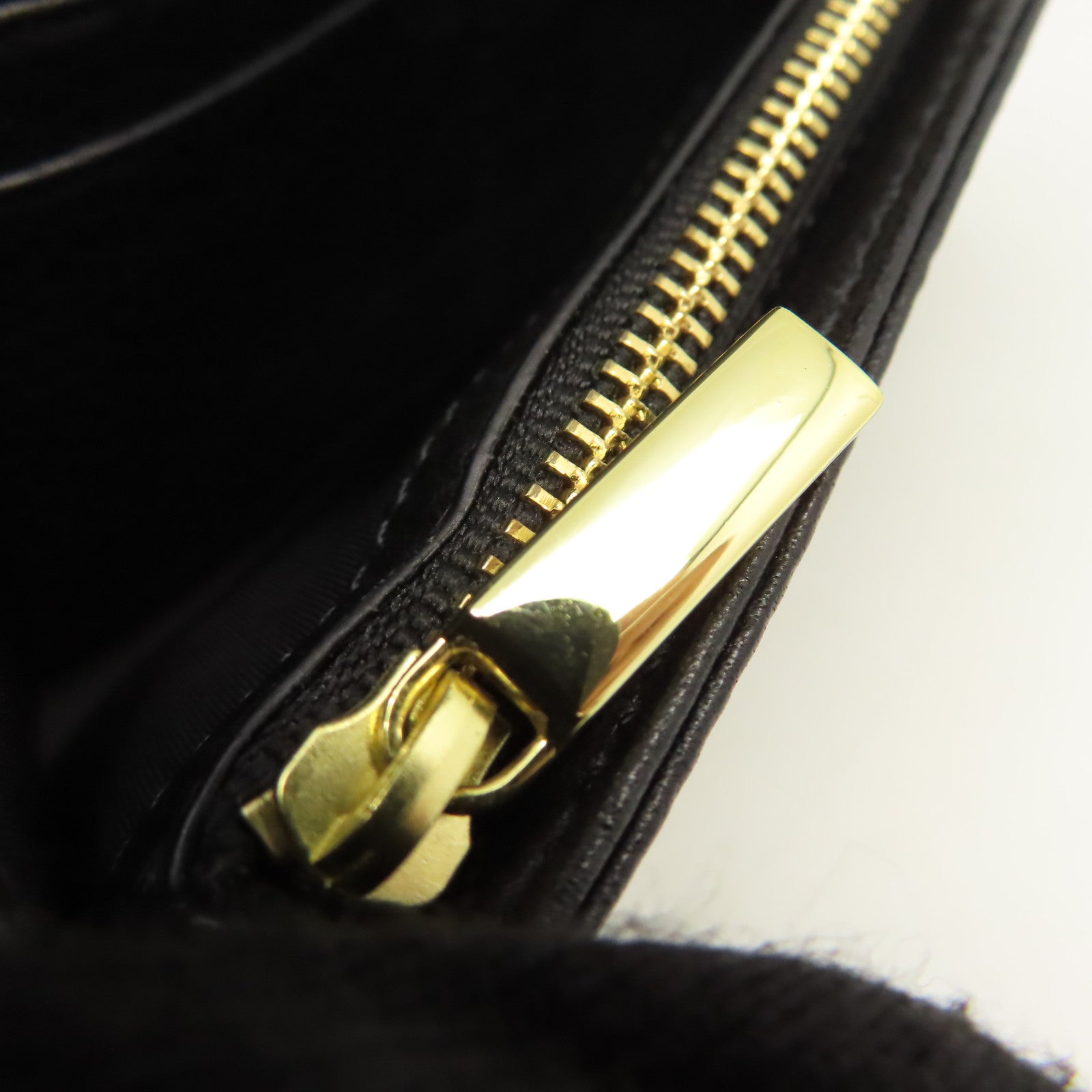 Tory Burch 牛皮皮革Long wallet金扣長錢包黑色
