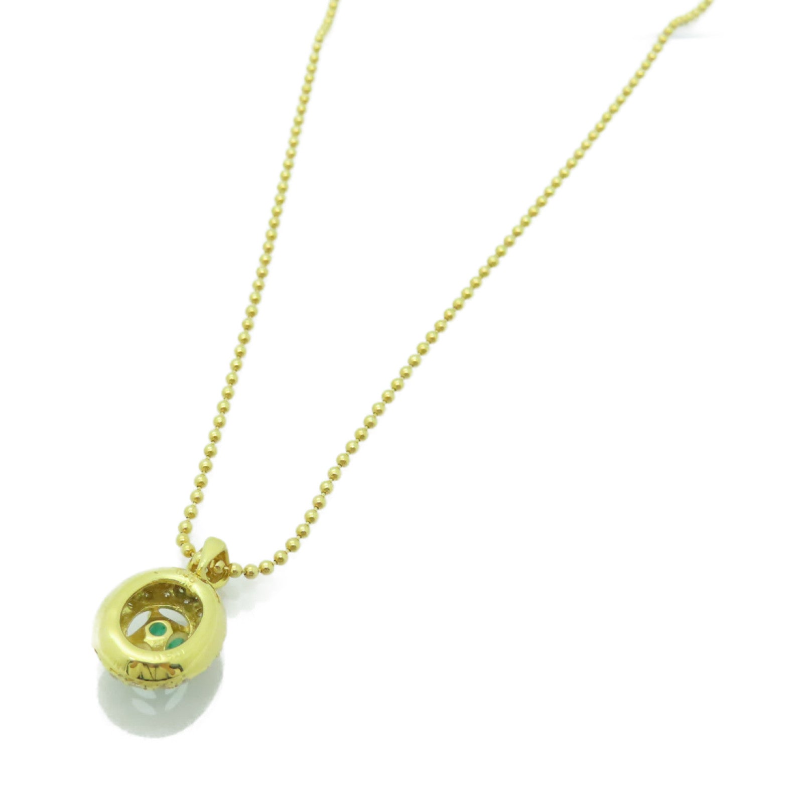 JEWELRY 18K黃金Emerald Necklace綠寶石項鍊