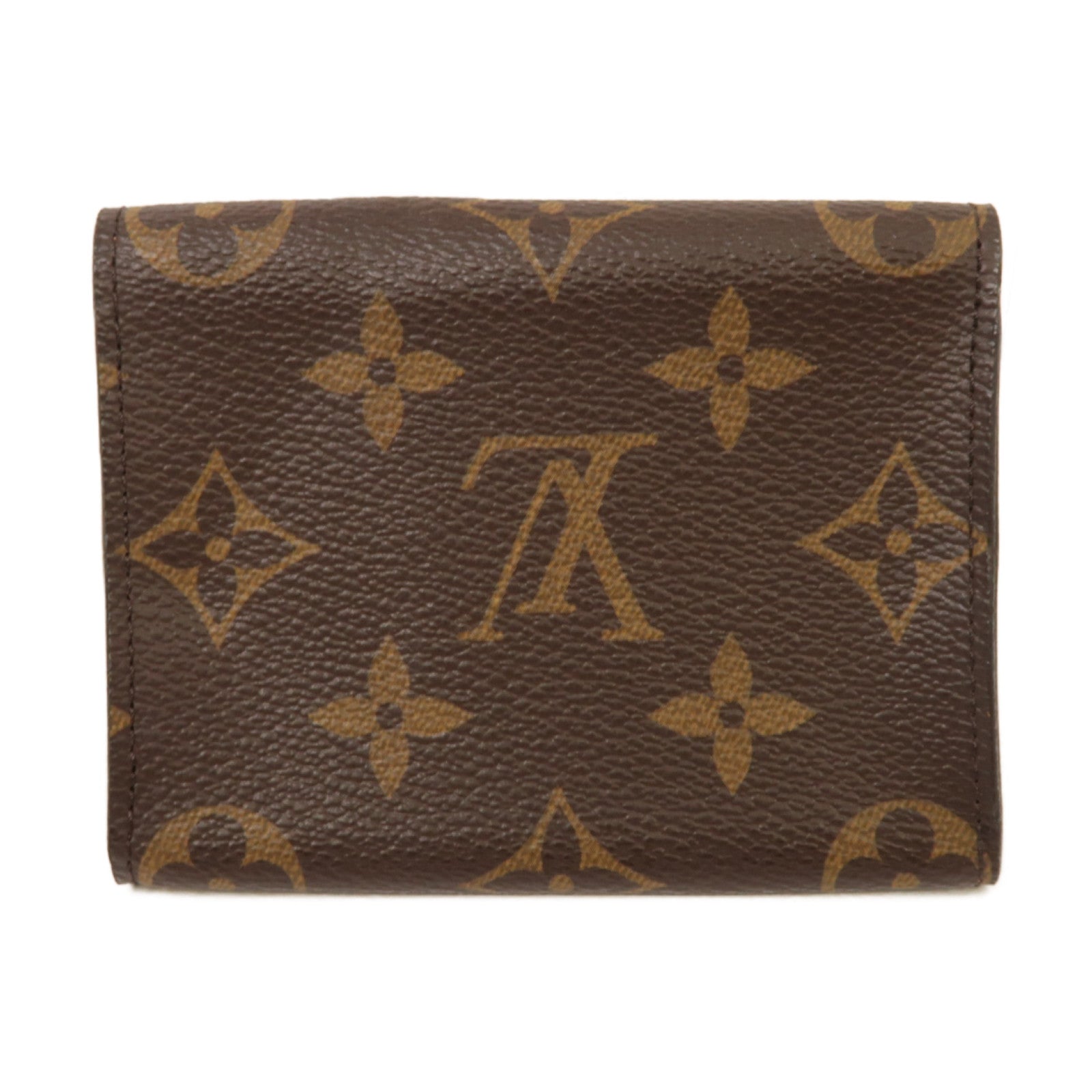 LOUIS VUITTON Monogram Card Case卡片套啡色