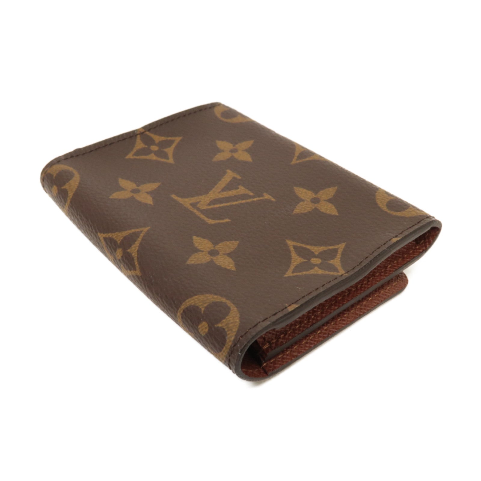 LOUIS VUITTON Monogram Card Case卡片套啡色