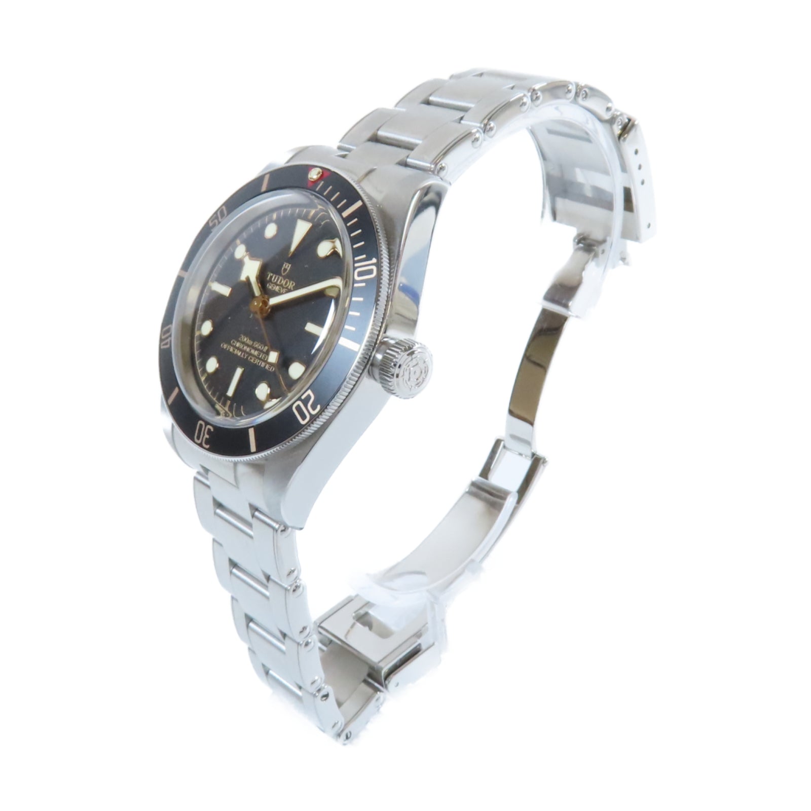 TUDOR Black Bay 58不鏽鋼自動機芯手錶黑色