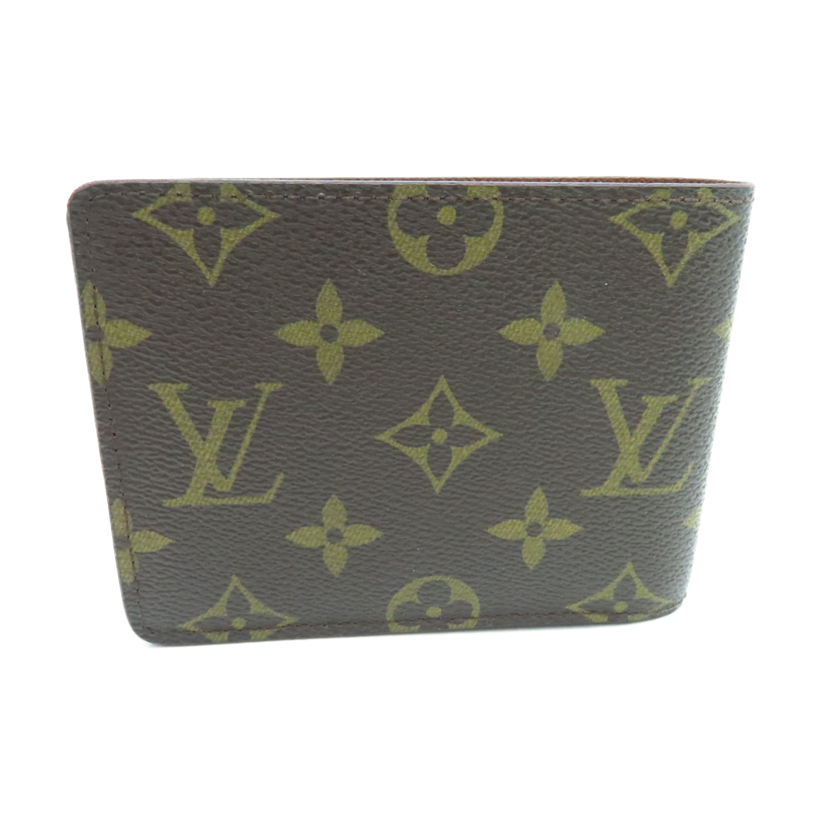 LOUIS VUITTON Monogram Multiple Wallet钱包棕色