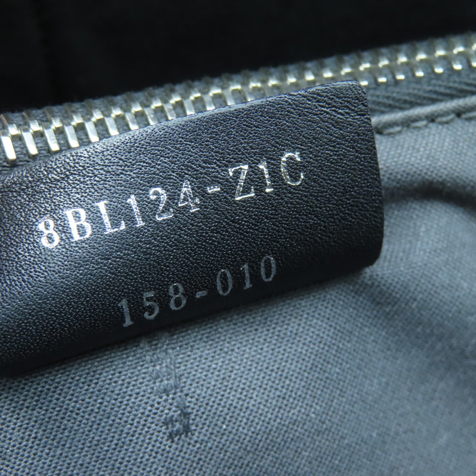 FENDI 牛皮皮革By The Way銀扣手挽肩背兩用袋淺藍色