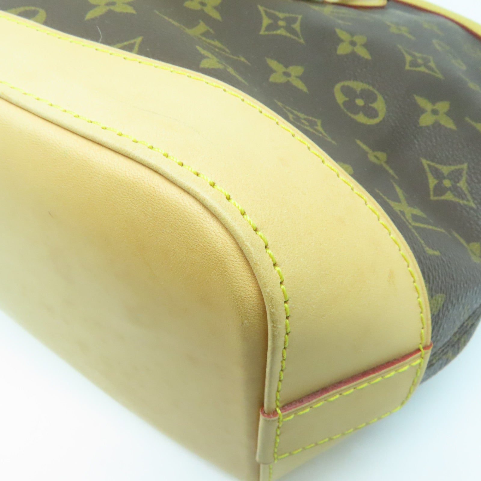 LOUIS VUITTON Monogram Lockit Horizontal金扣肩背袋啡色