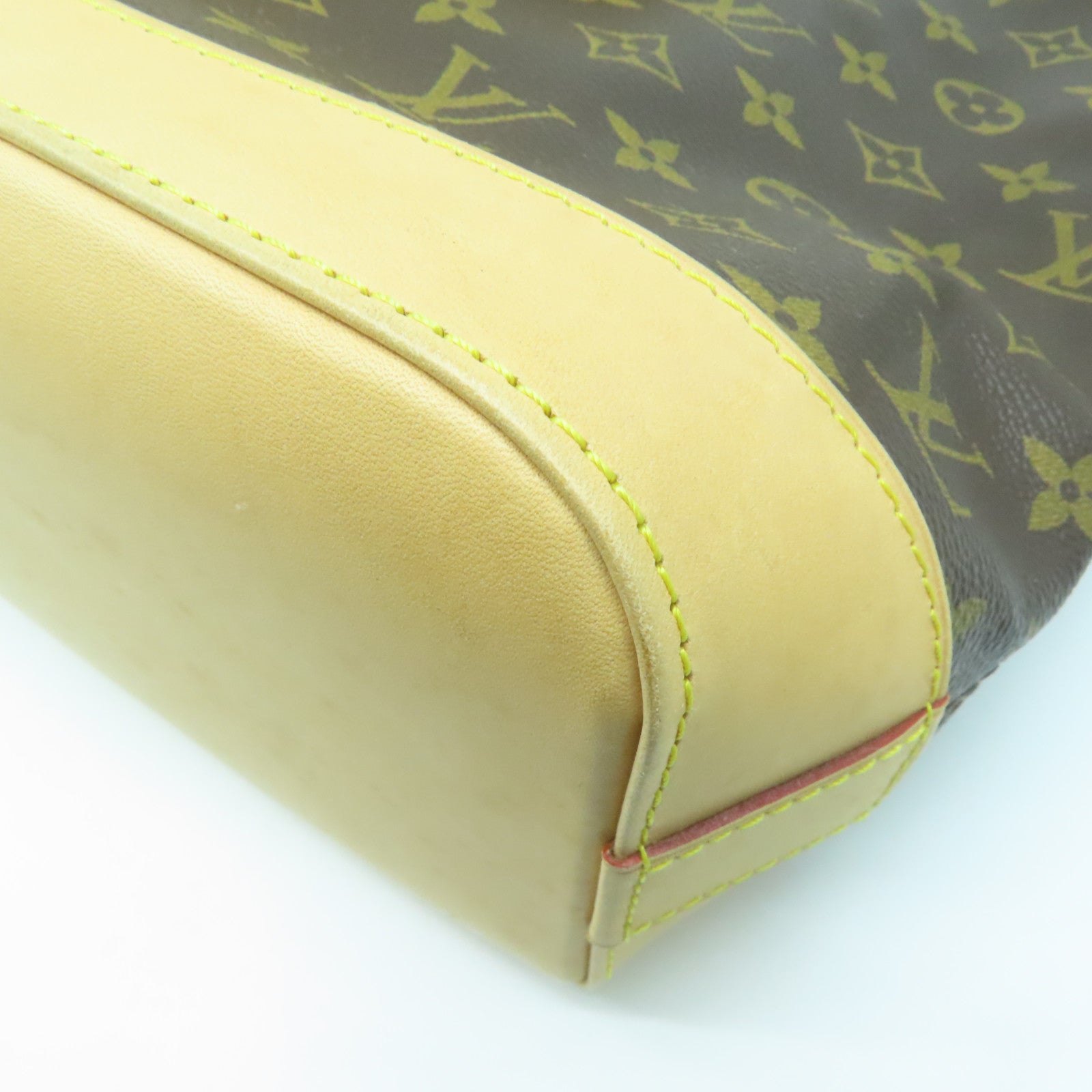 LOUIS VUITTON Monogram Lockit Horizontal金扣肩背袋啡色