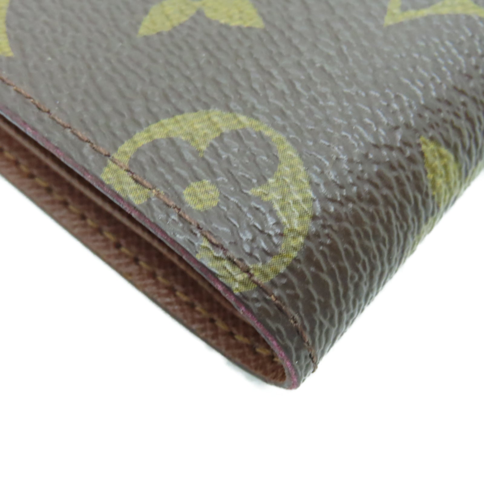 LOUIS VUITTON Monogram Multiple Wallet钱包棕色