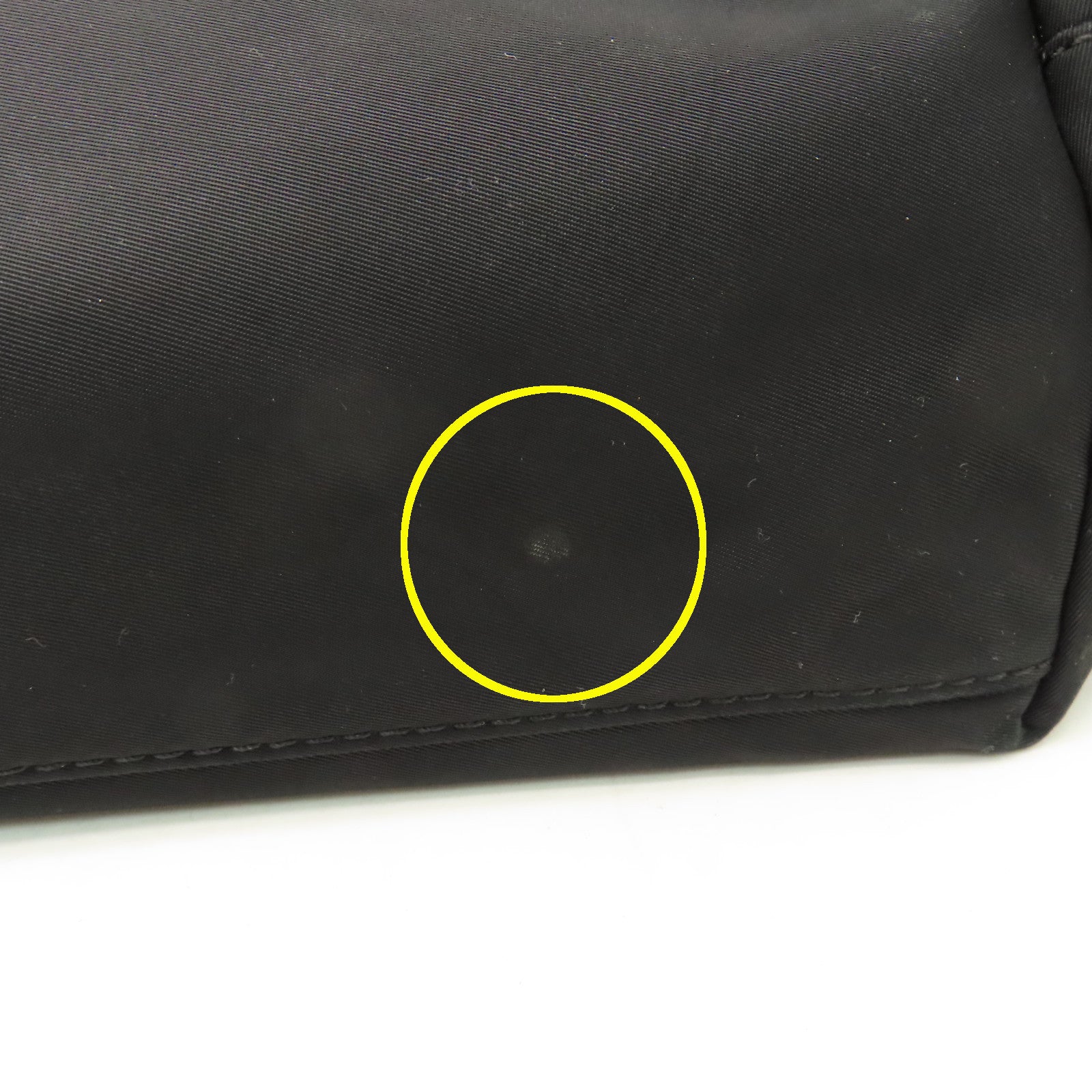 Tory Burch 尼龍Tote Bag金扣肩背袋黑色
