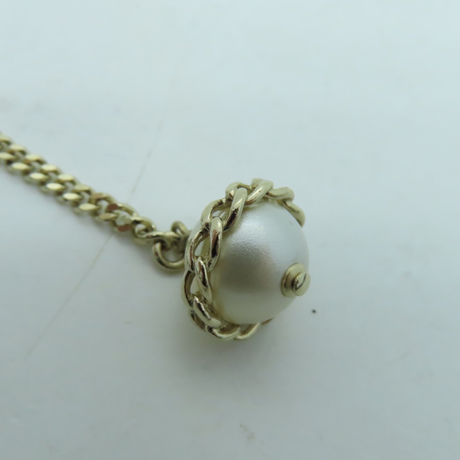 CHANEL 金属/PVC Earrings耳环金色