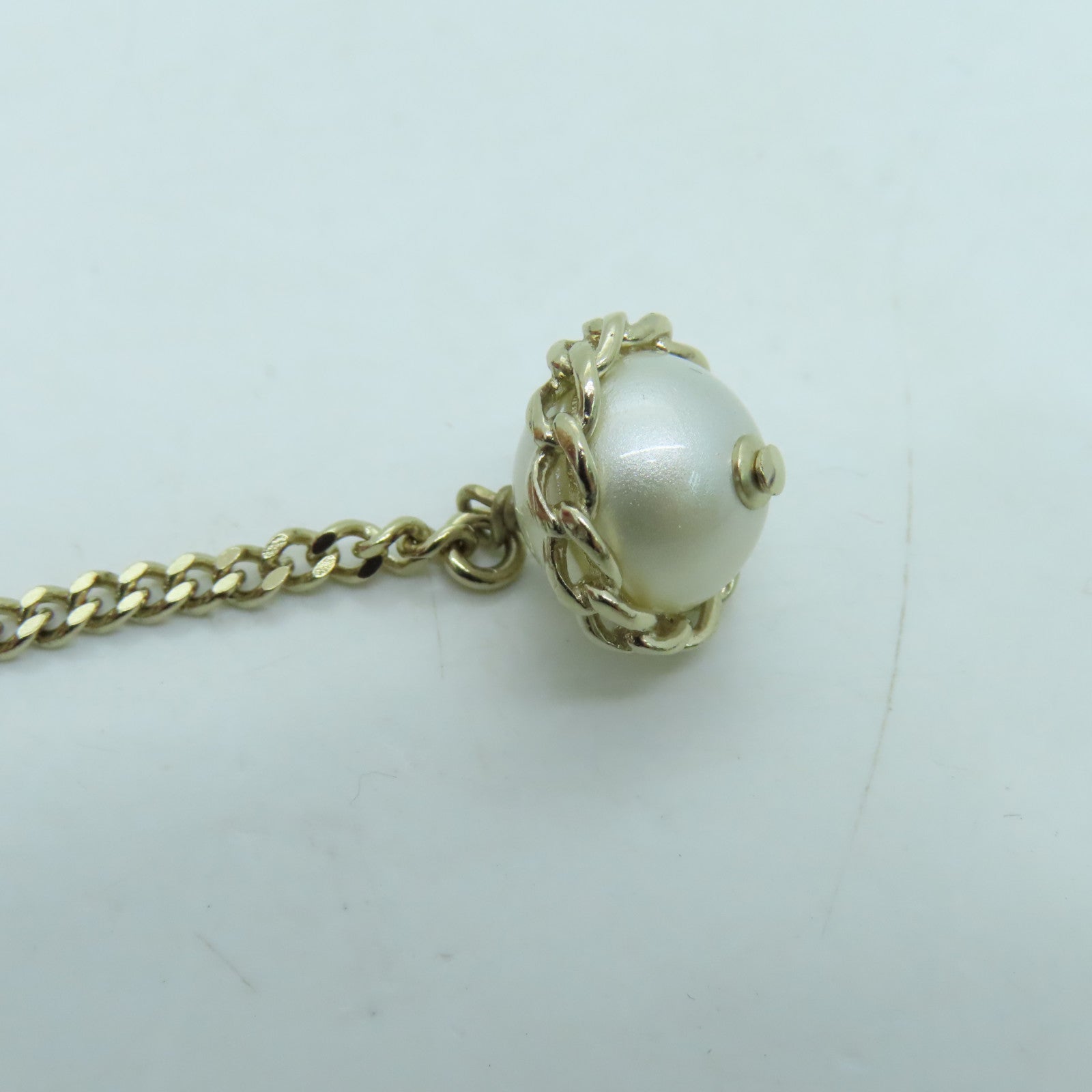 CHANEL 金属/PVC Earrings耳环金色