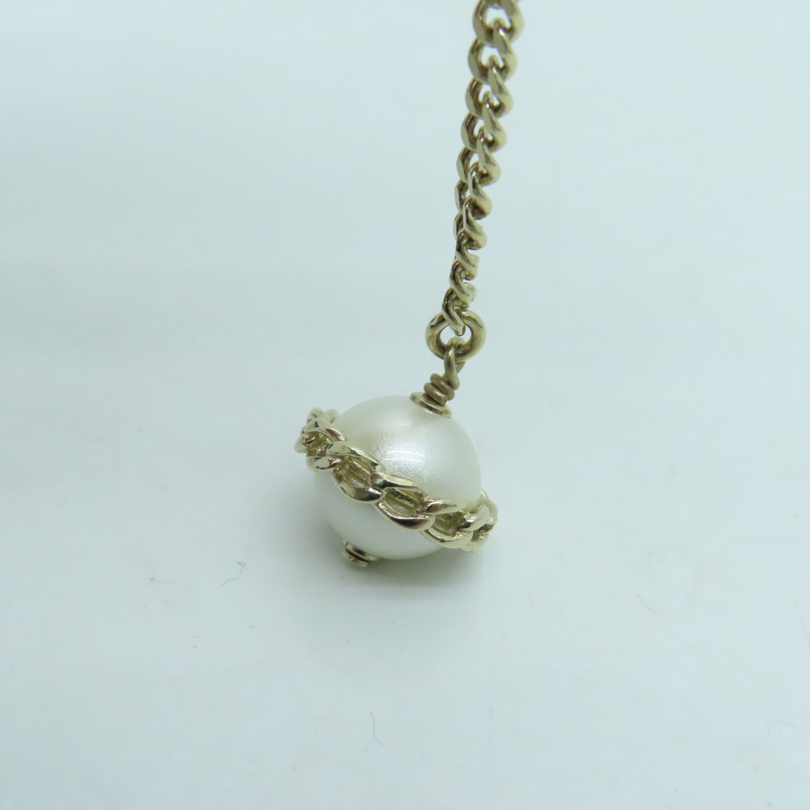 CHANEL 金属/PVC Earrings耳环金色