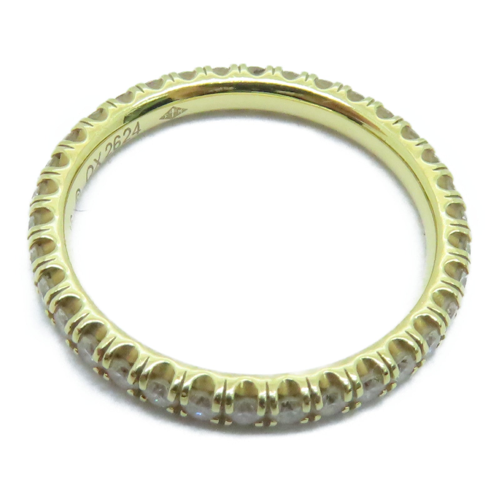 CARTIER 18K黃金Diamond Ring戒指US#3.75金色