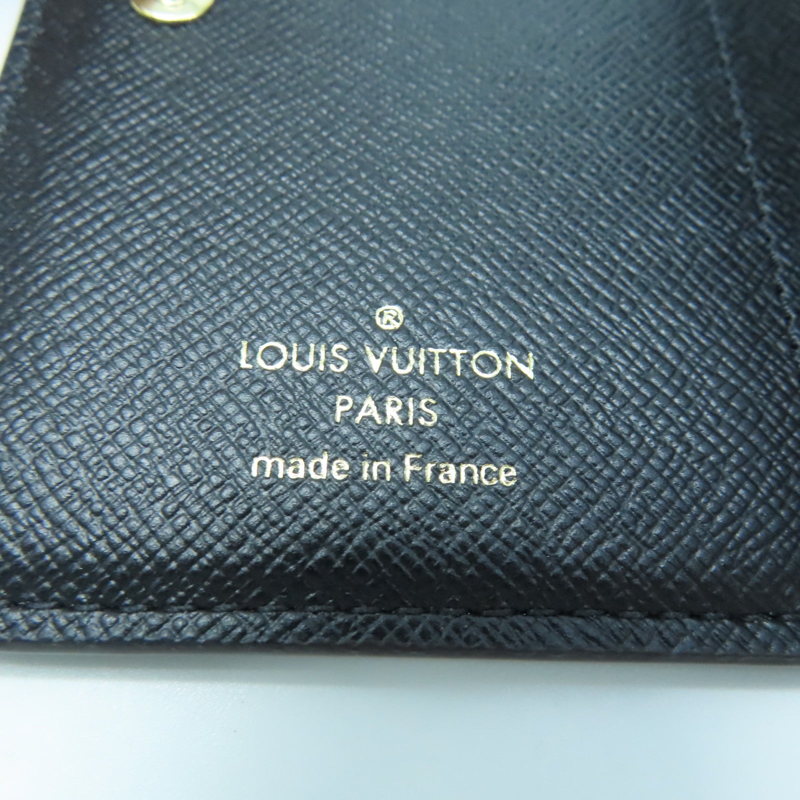 LOUIS VUITTON Monogram Lou Wallet gold buckle wallet brown