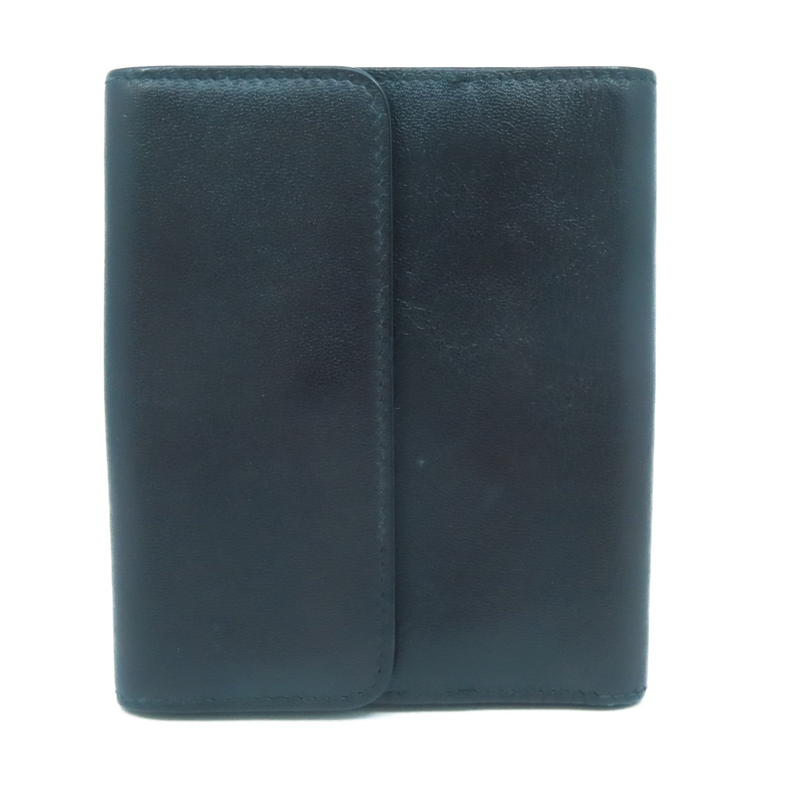 GUCCI 皮革Wallet金扣錢包黑色