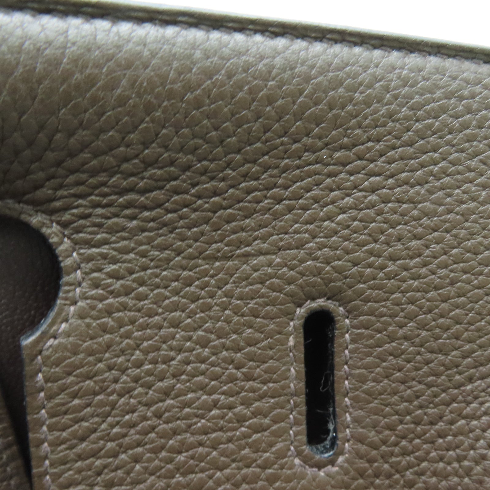 HERMES Togo皮革Birkin 40銀扣手挽袋Chocolate/啡色