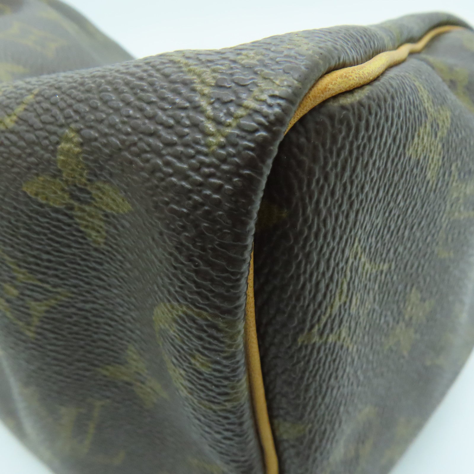 LOUIS VUITTON Monogram Speedy 25金扣手挽袋啡色