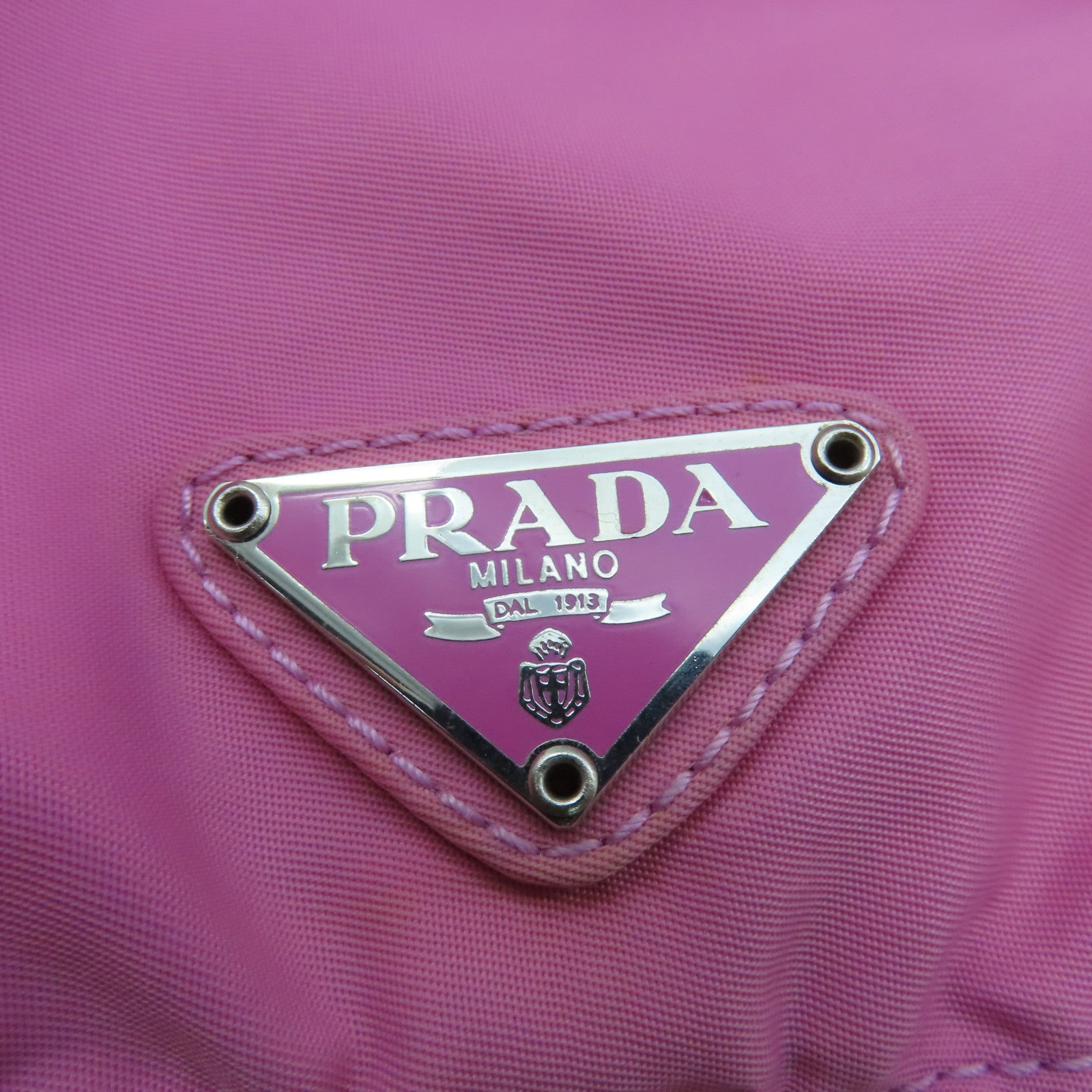 PRADA 尼龍Backpack SHW背包粉紅色