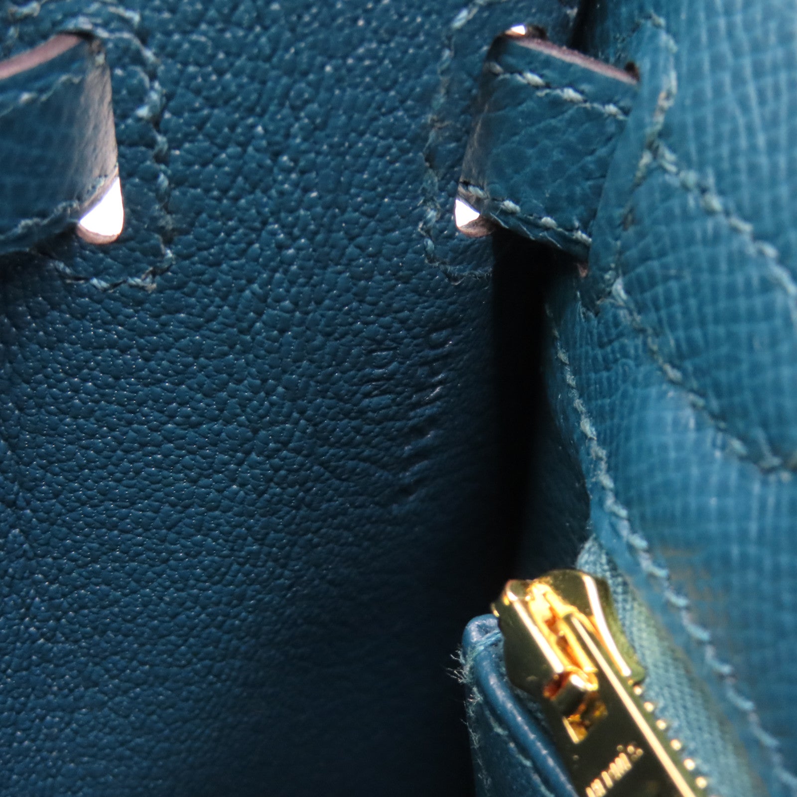 HERMES 【激減優惠】Epsom皮革Kelly 25金扣手挽肩背兩用袋Vert Bosphore綠色