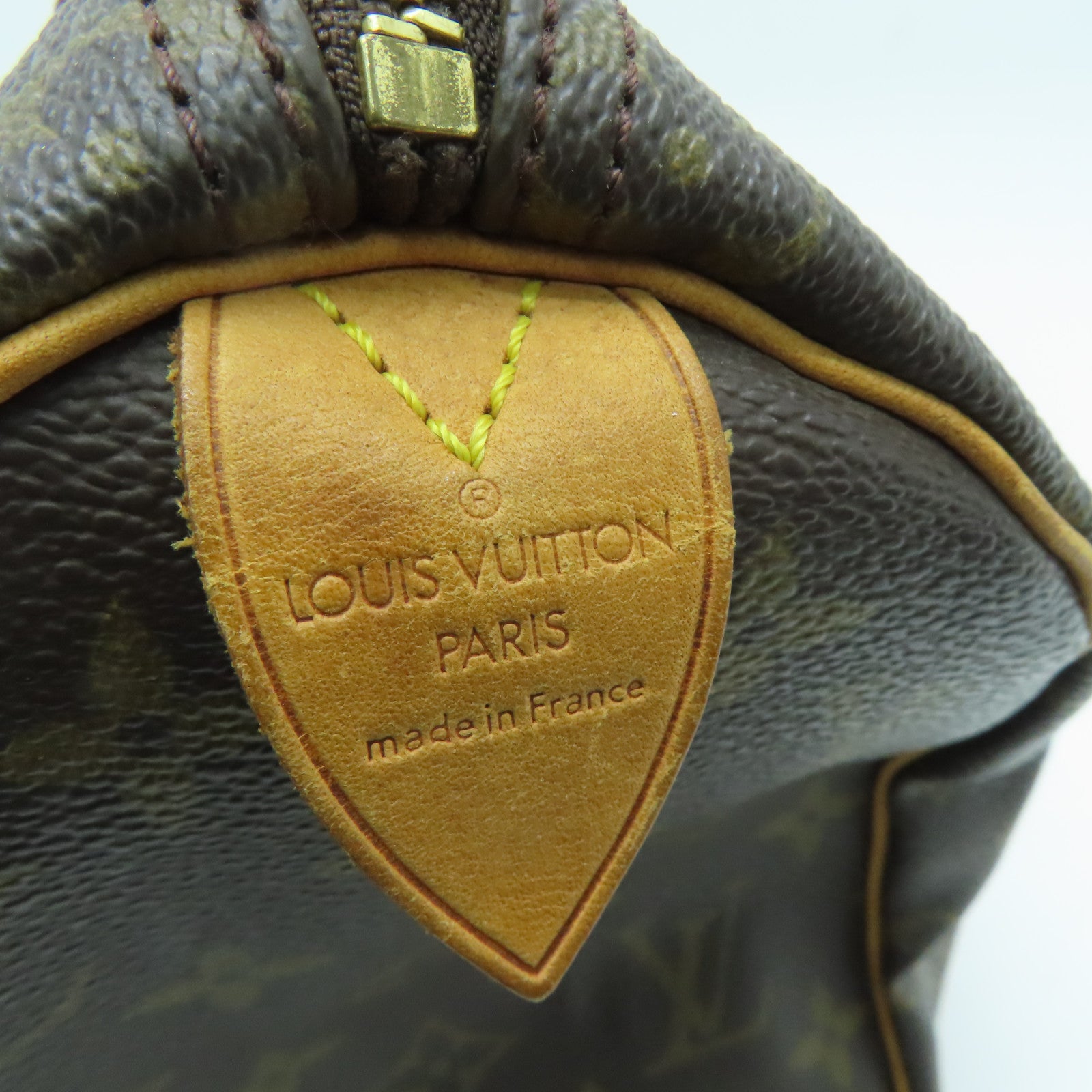 LOUIS VUITTON Monogram Speedy 25金扣手挽袋啡色