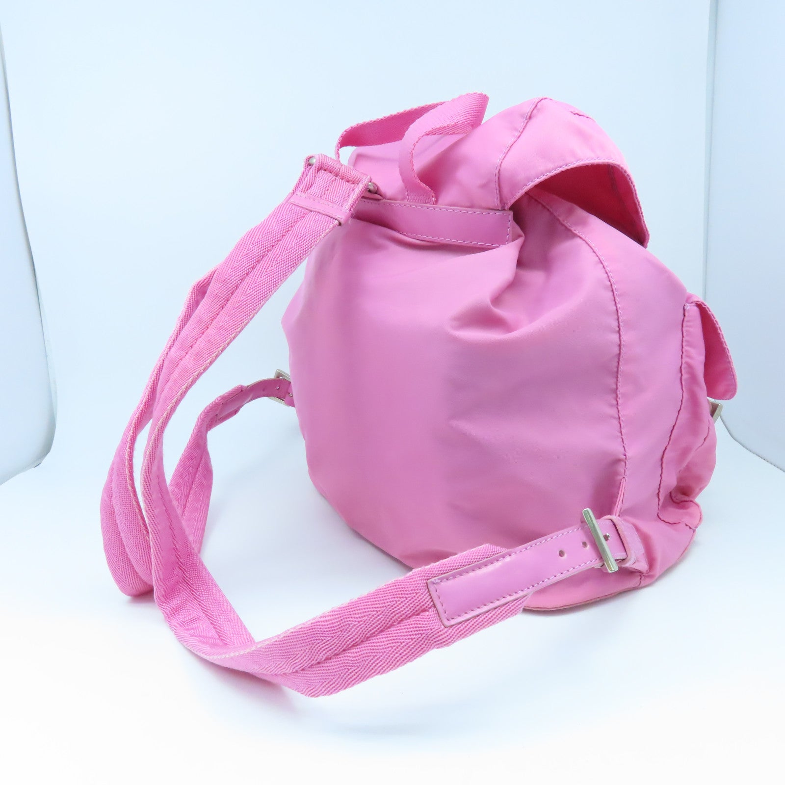 PRADA 尼龍Backpack SHW背包粉紅色