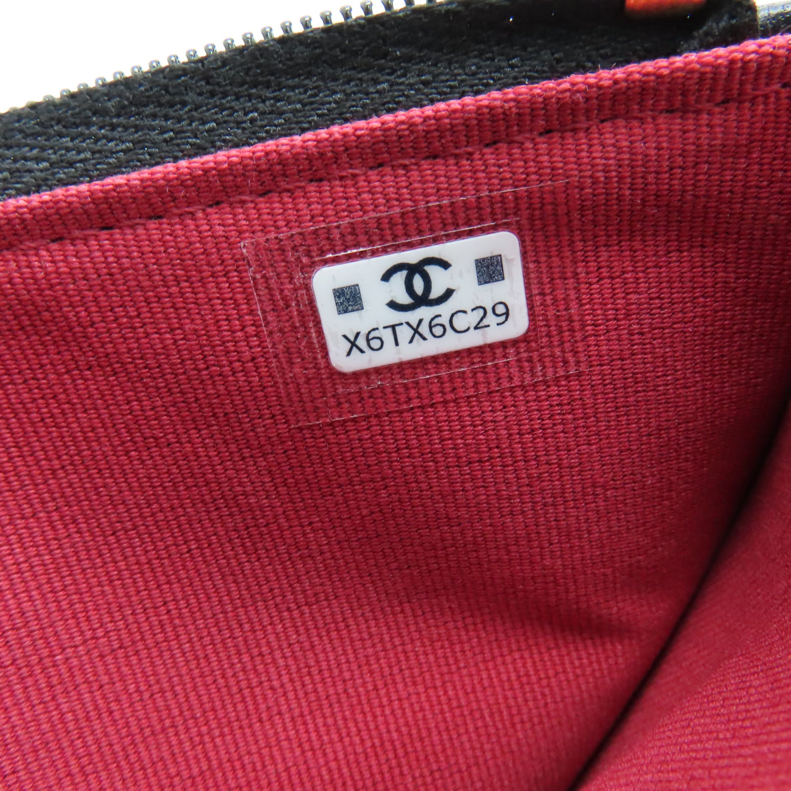 CHANEL 菱格羊皮皮革Chain Shoulder银扣链带肩背袋黑色