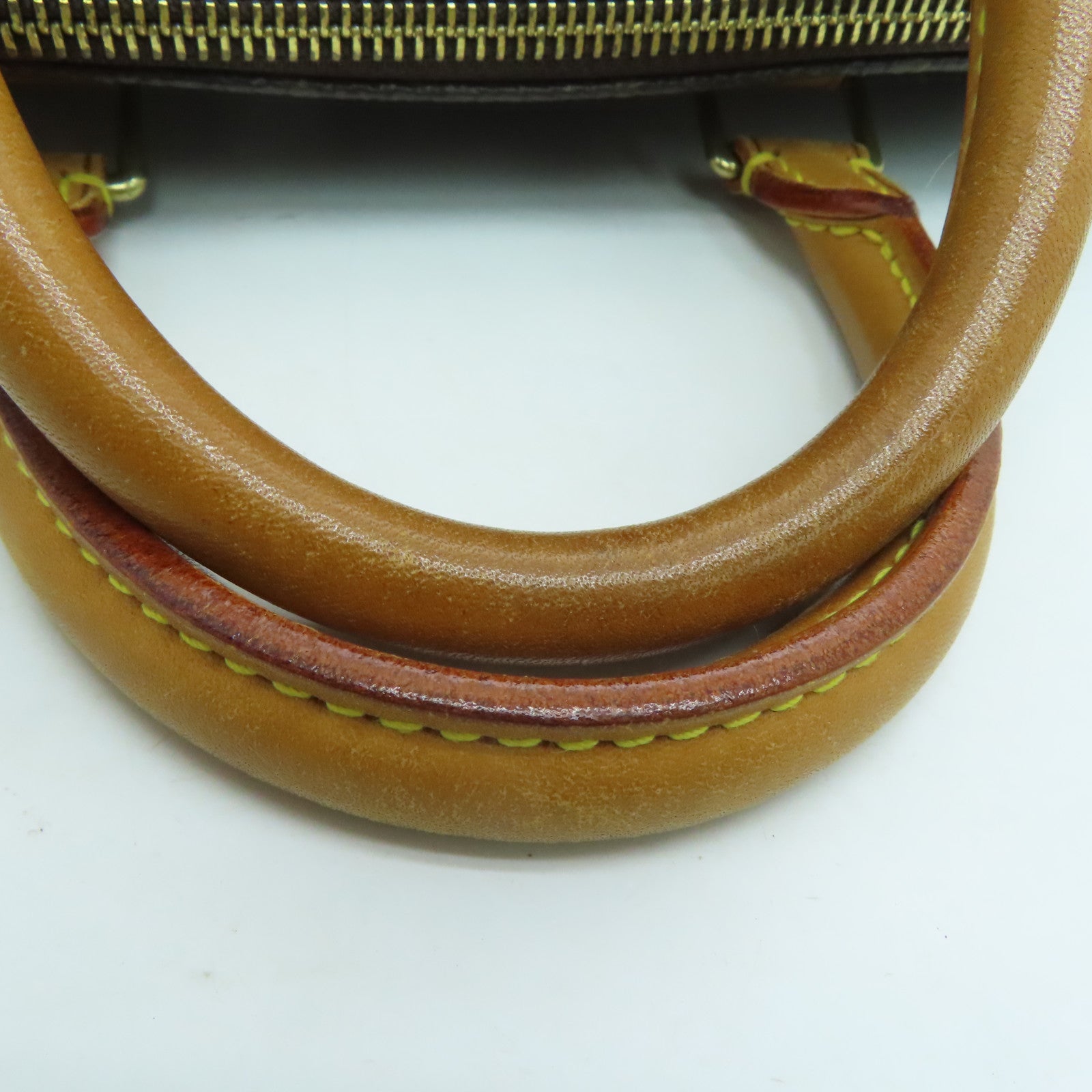 LOUIS VUITTON Monogram Speedy 25金扣手挽袋啡色