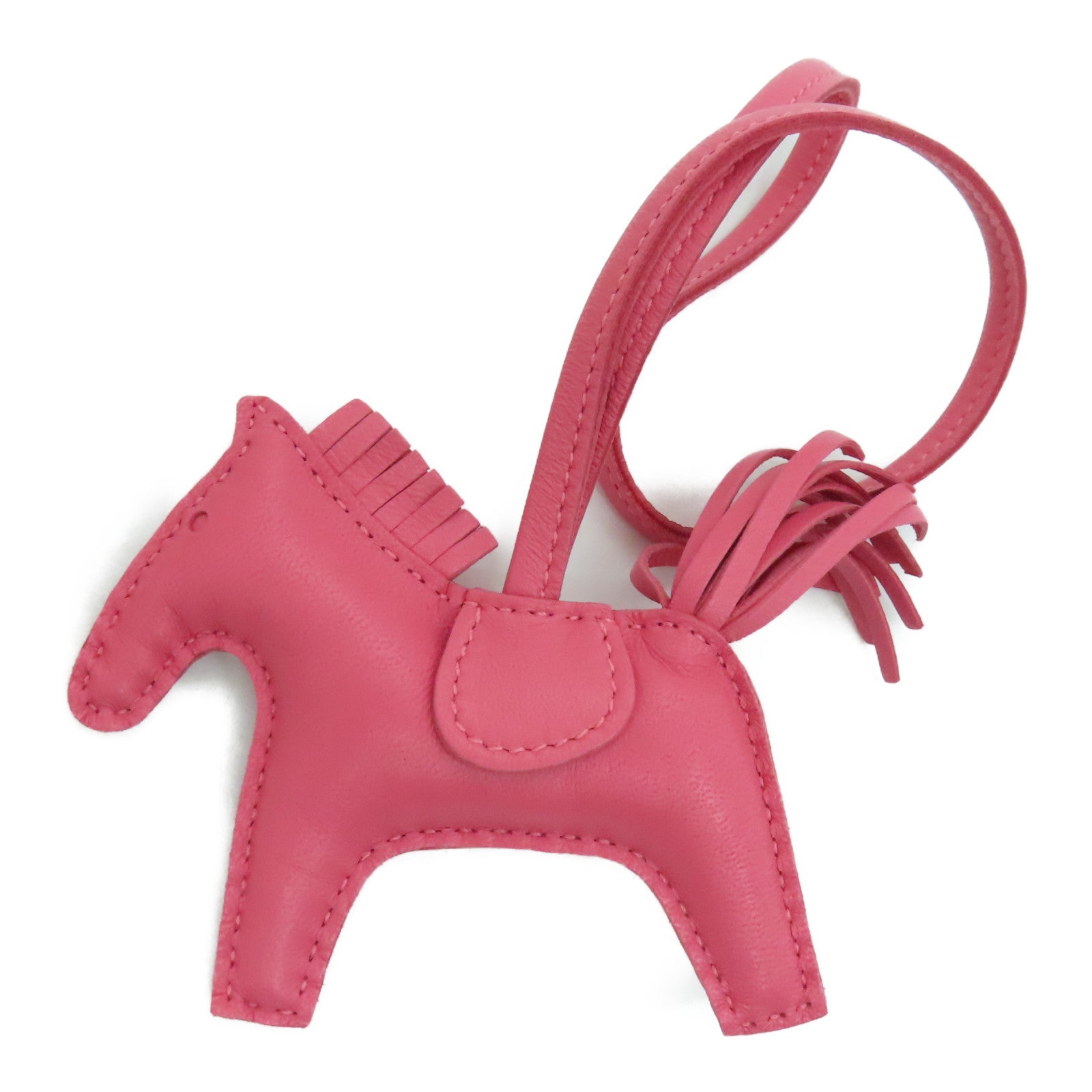 HERMES Swift Leather Rodeo S Charm New Azalea Peach