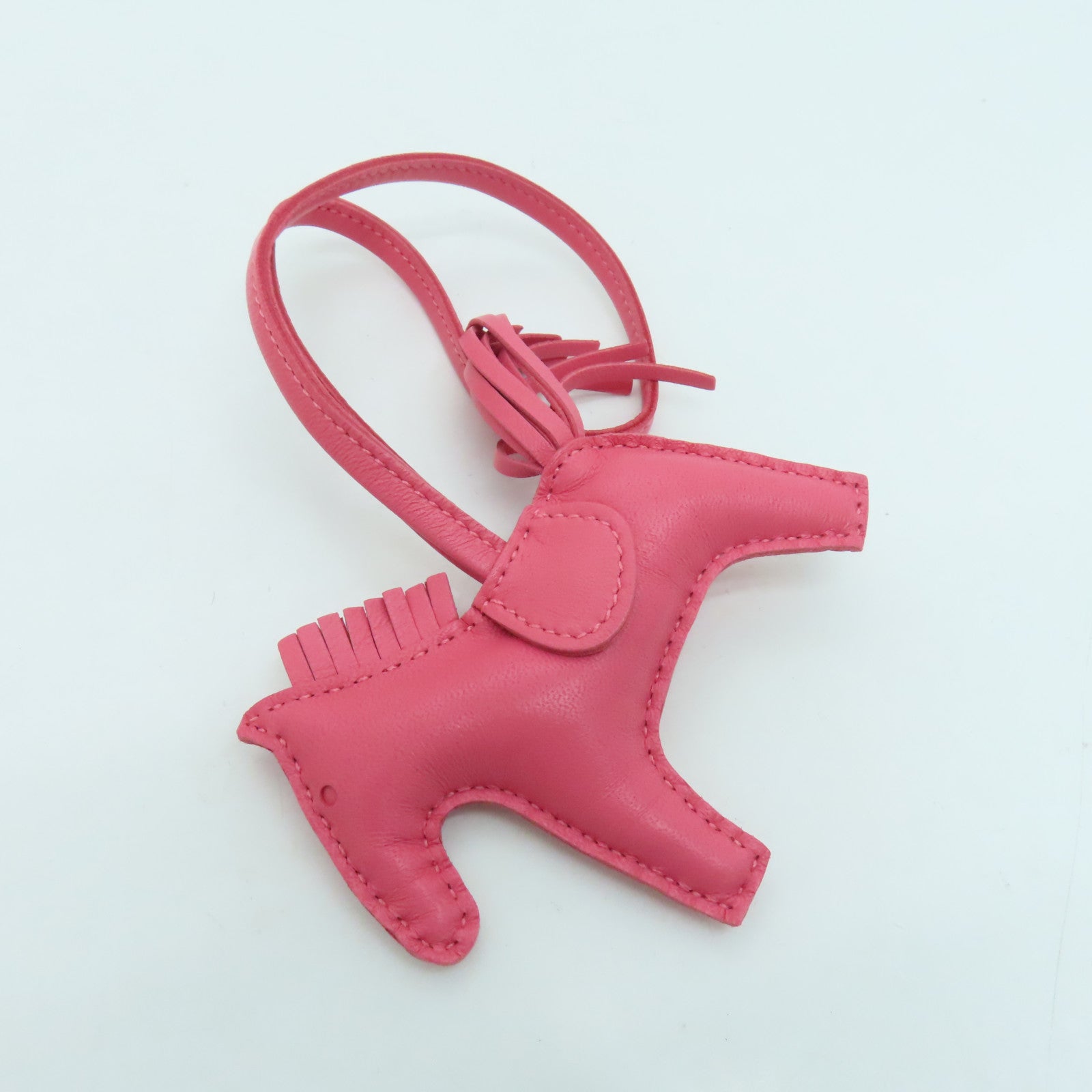 HERMES Swift Leather Rodeo S Charm New Azalea Peach