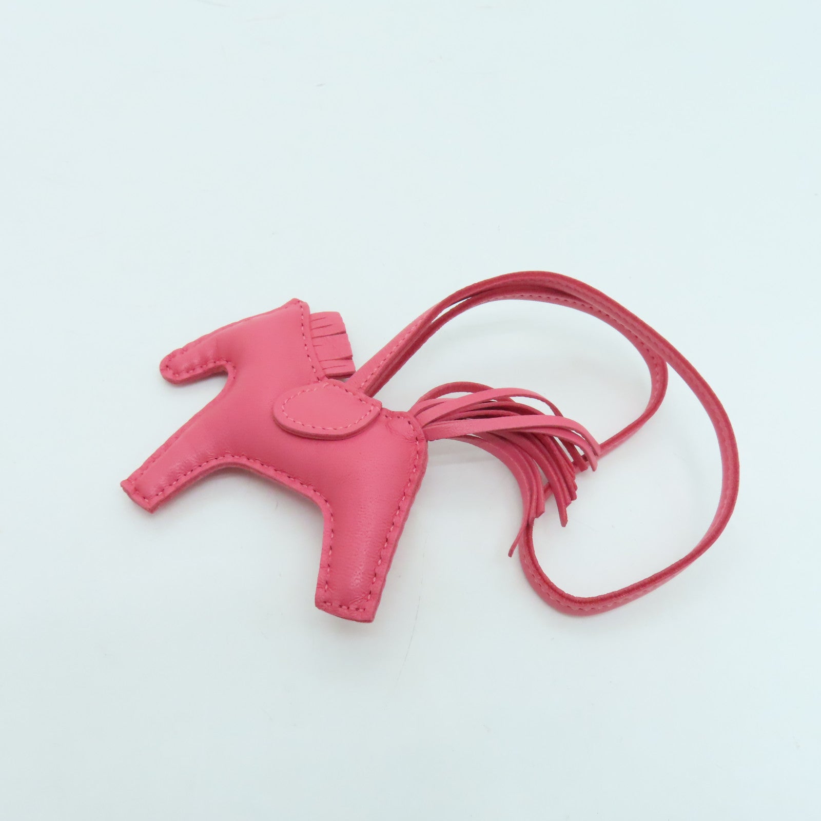 HERMES Swift Leather Rodeo S Charm New Azalea Peach