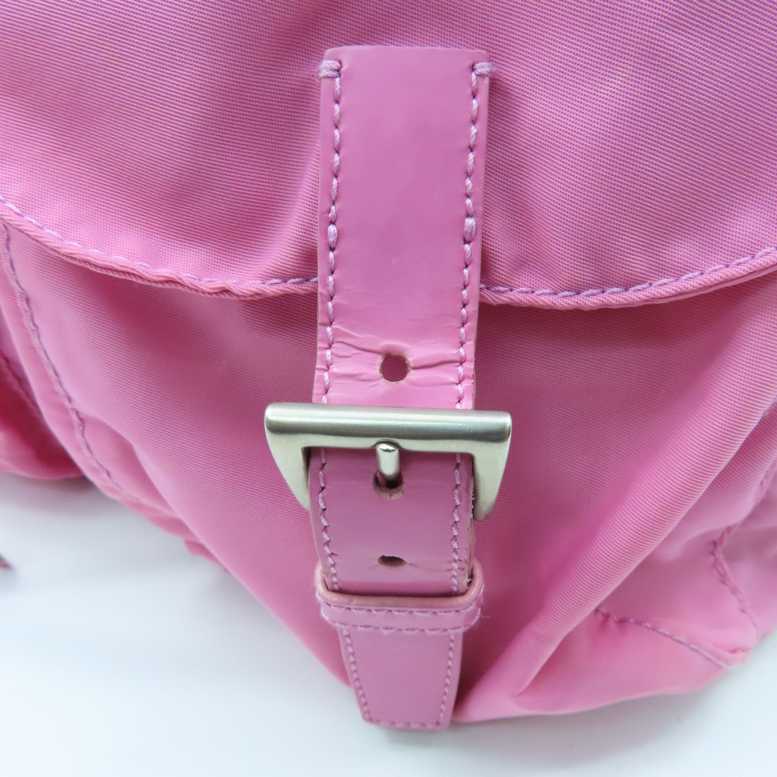 PRADA 尼龍Backpack SHW背包粉紅色