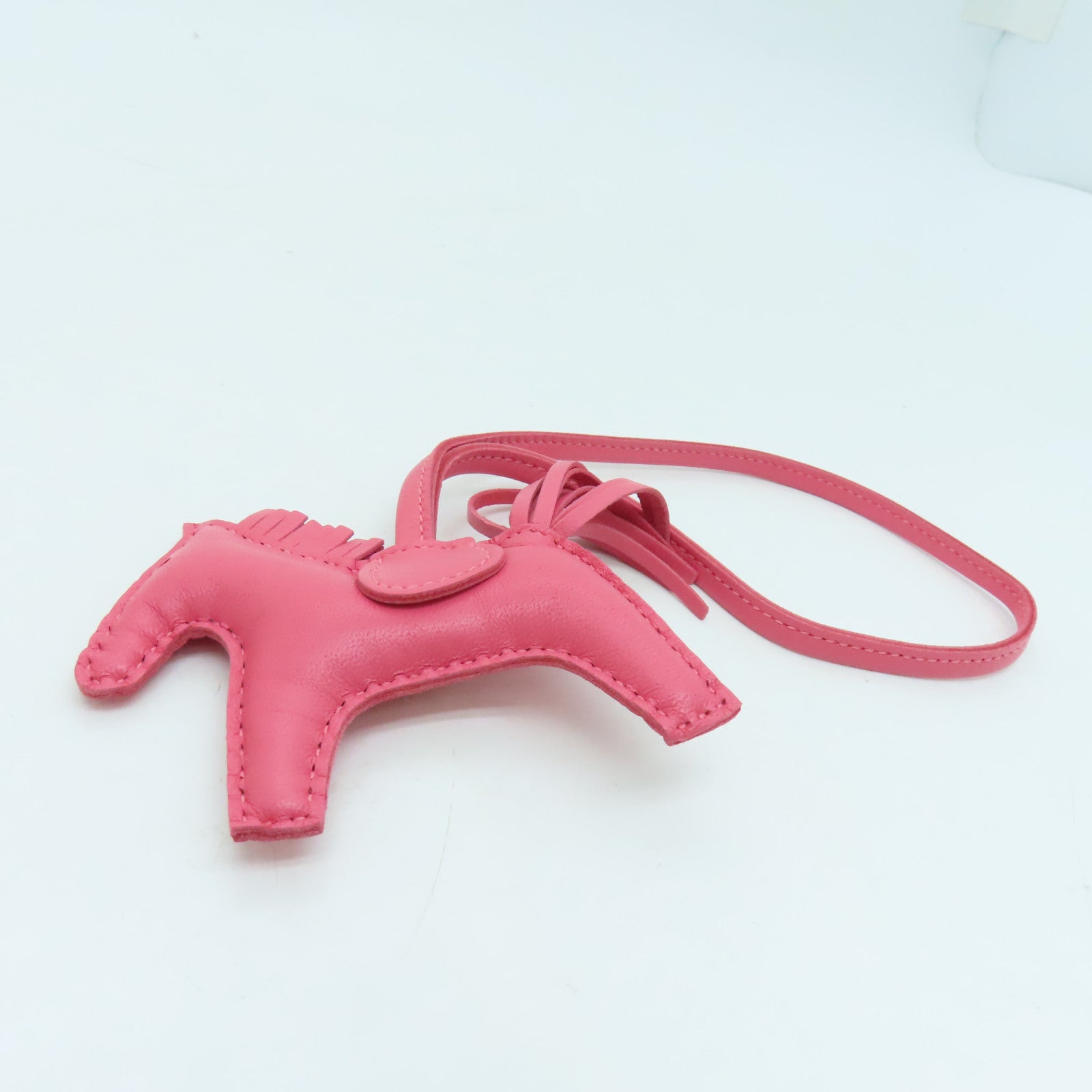 HERMES Swift Leather Rodeo S Charm New Azalea Peach