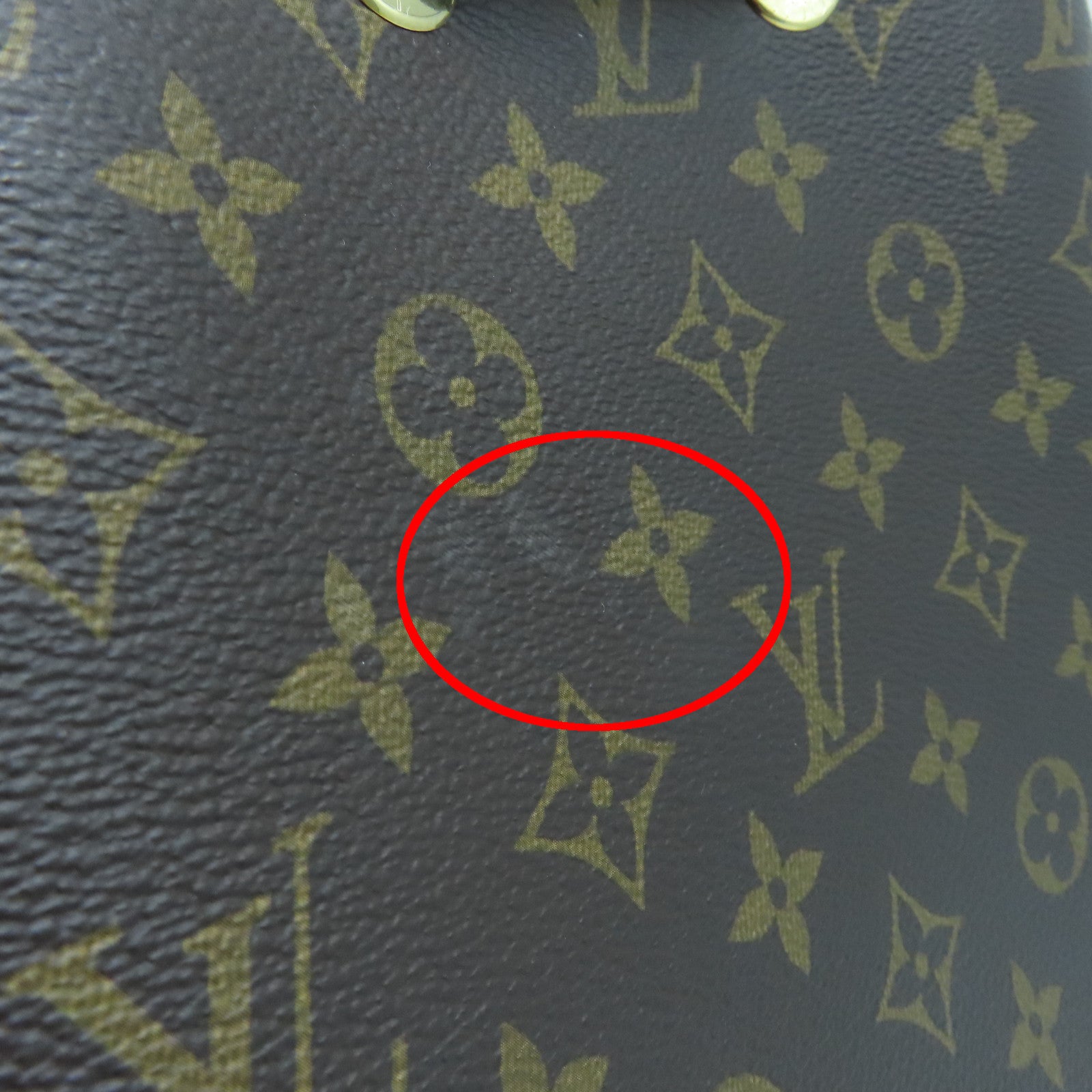 LOUIS VUITTON Monogram Neonoe MM金扣肩背袋啡色/藍色