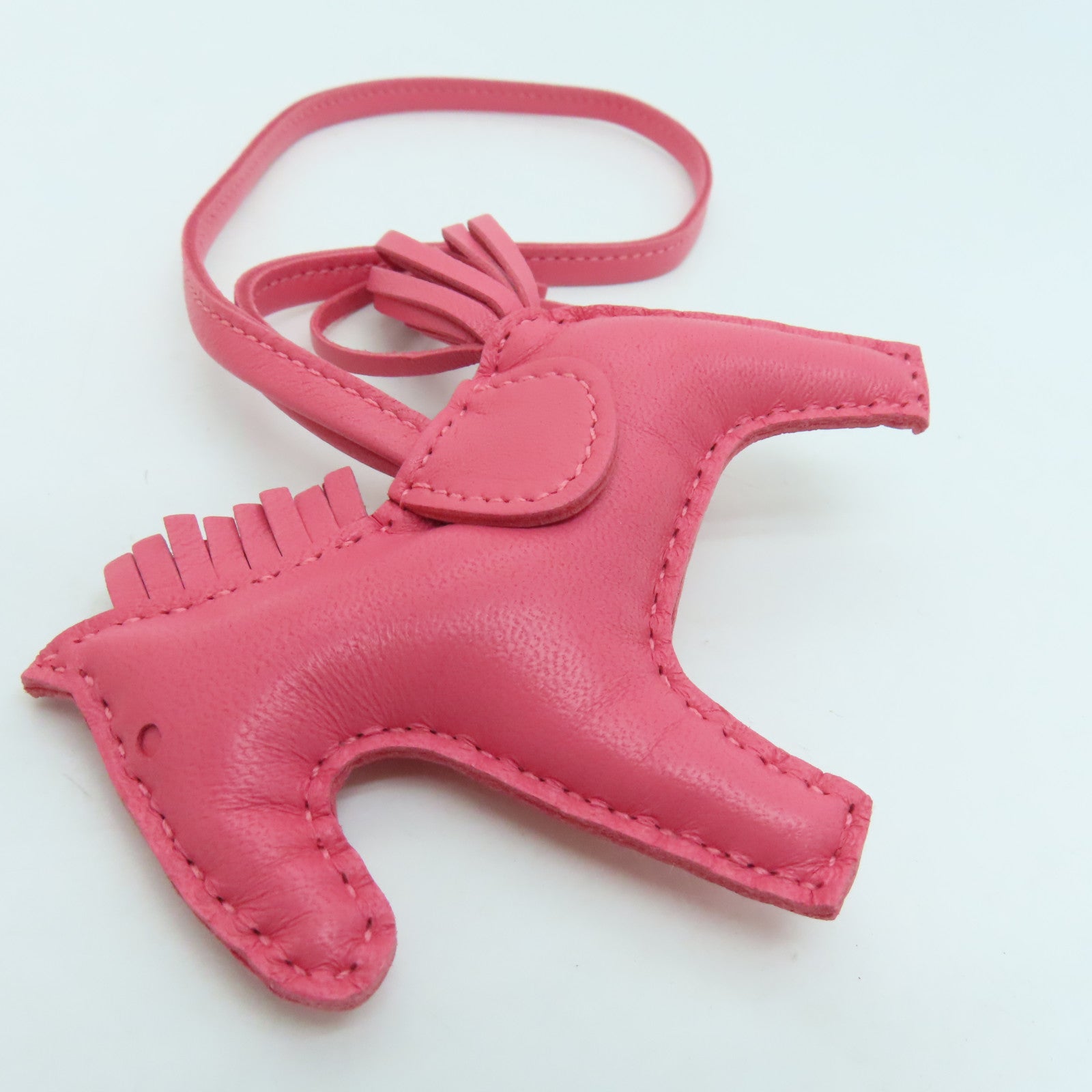 HERMES Swift Leather Rodeo S Charm New Azalea Peach