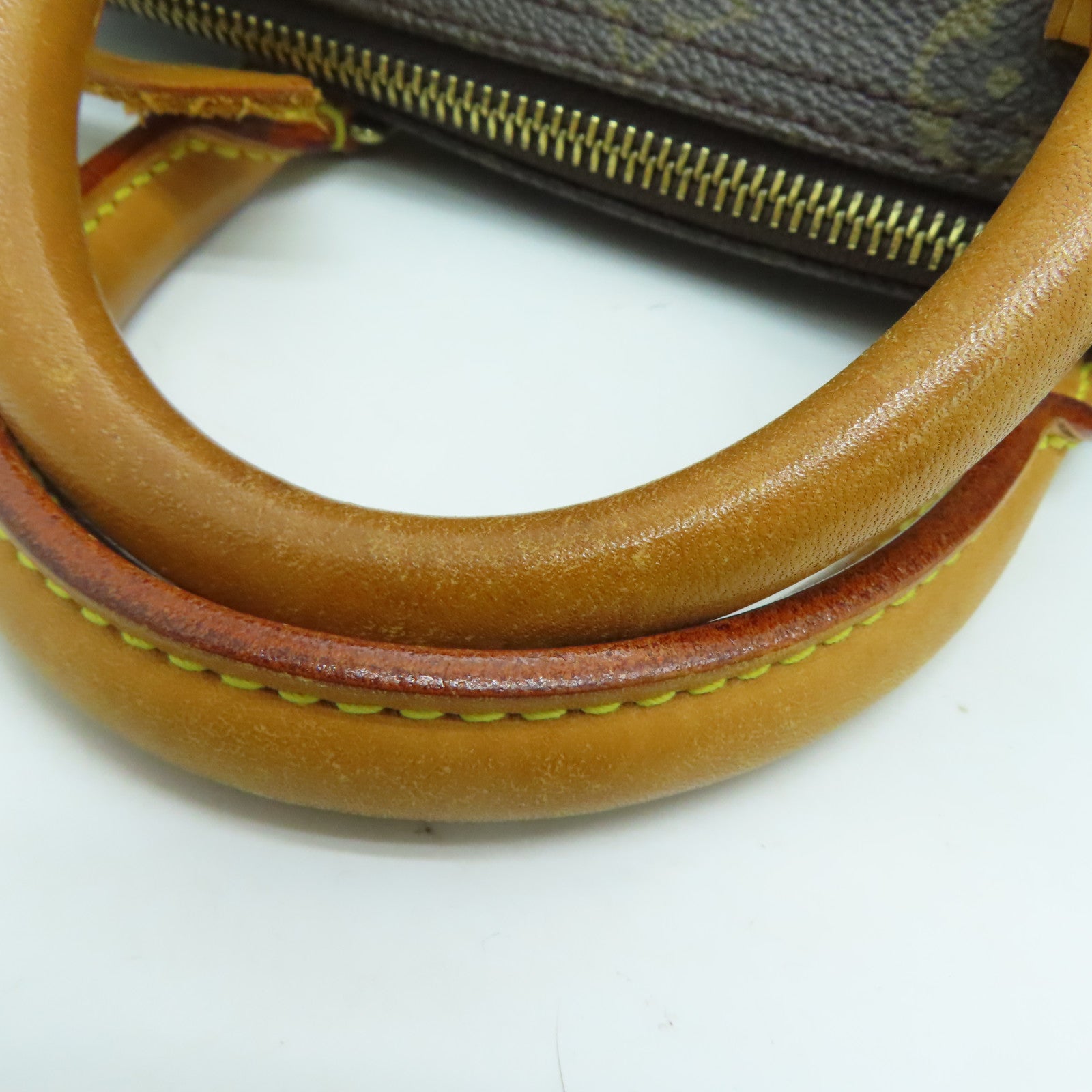 LOUIS VUITTON Monogram Speedy 25金扣手挽袋啡色